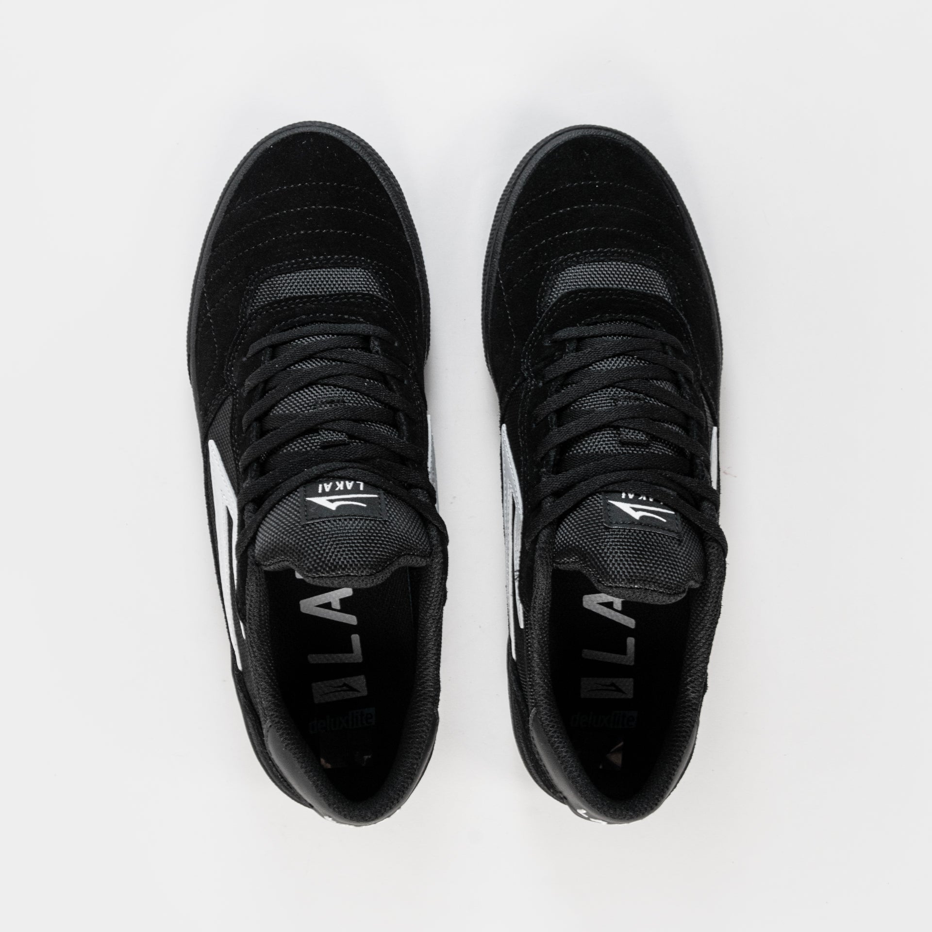 Lakai Cambridge Skate Shoes - Black/Black, available at Prime Delux Store, Plymouth, Devon, UK.