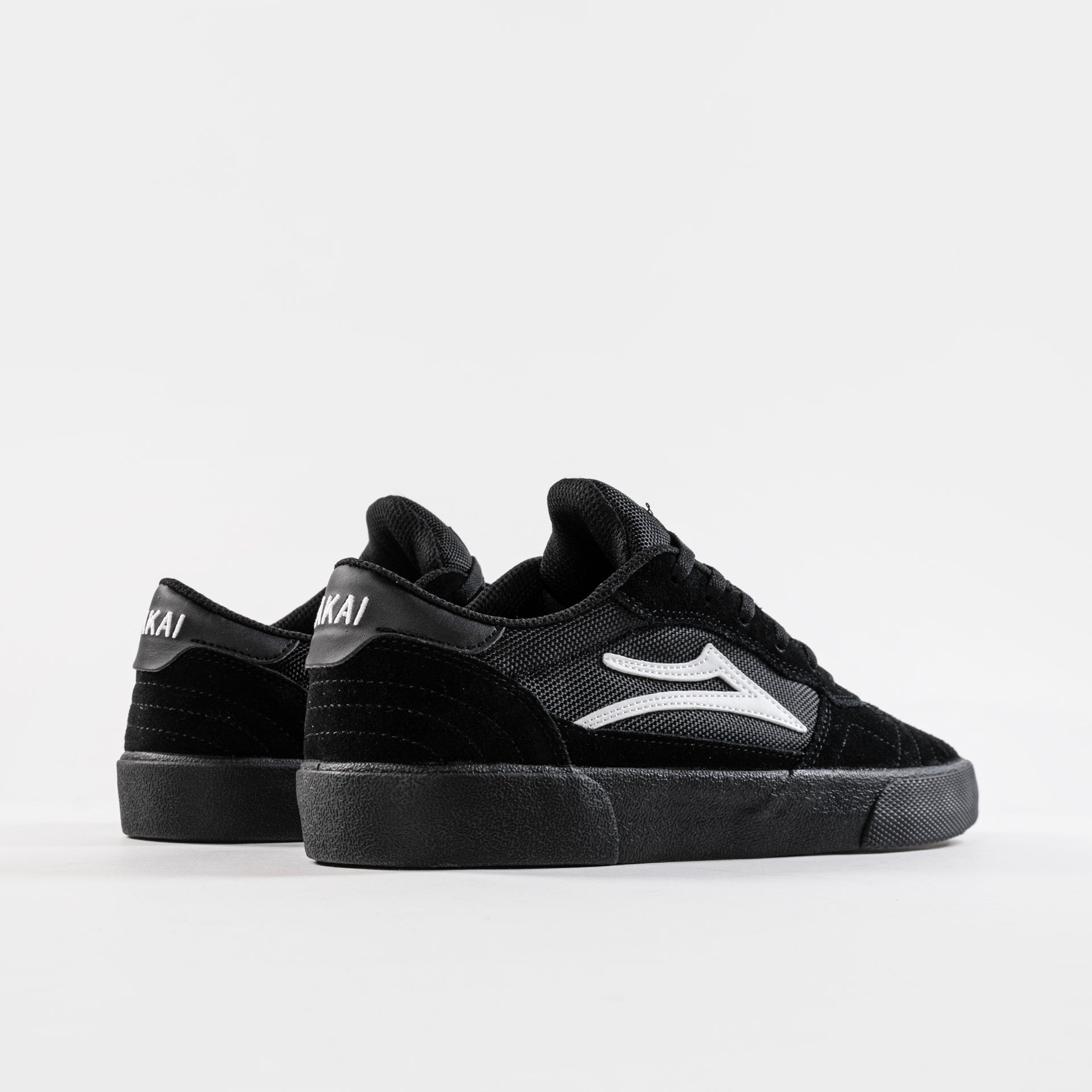 Lakai Cambridge Skate Shoes - Black/Black, available at Prime Delux Store, Plymouth, Devon, UK.