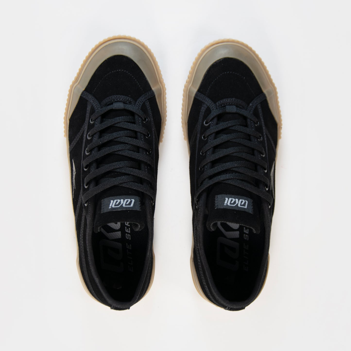 Lakai Conrad Elite Skate Shoes - Black/Gum , available at Prime Delux Store, Plymouth, Devon, UK.