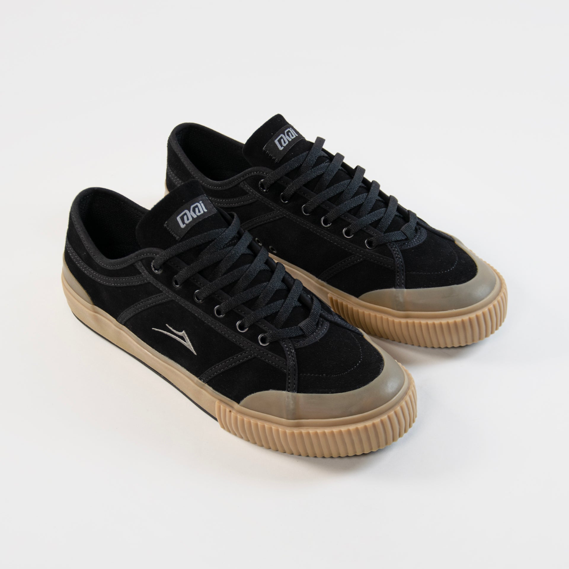 Lakai Conrad Elite Skate Shoes - Black/Gum , available at Prime Delux Store, Plymouth, Devon, UK.
