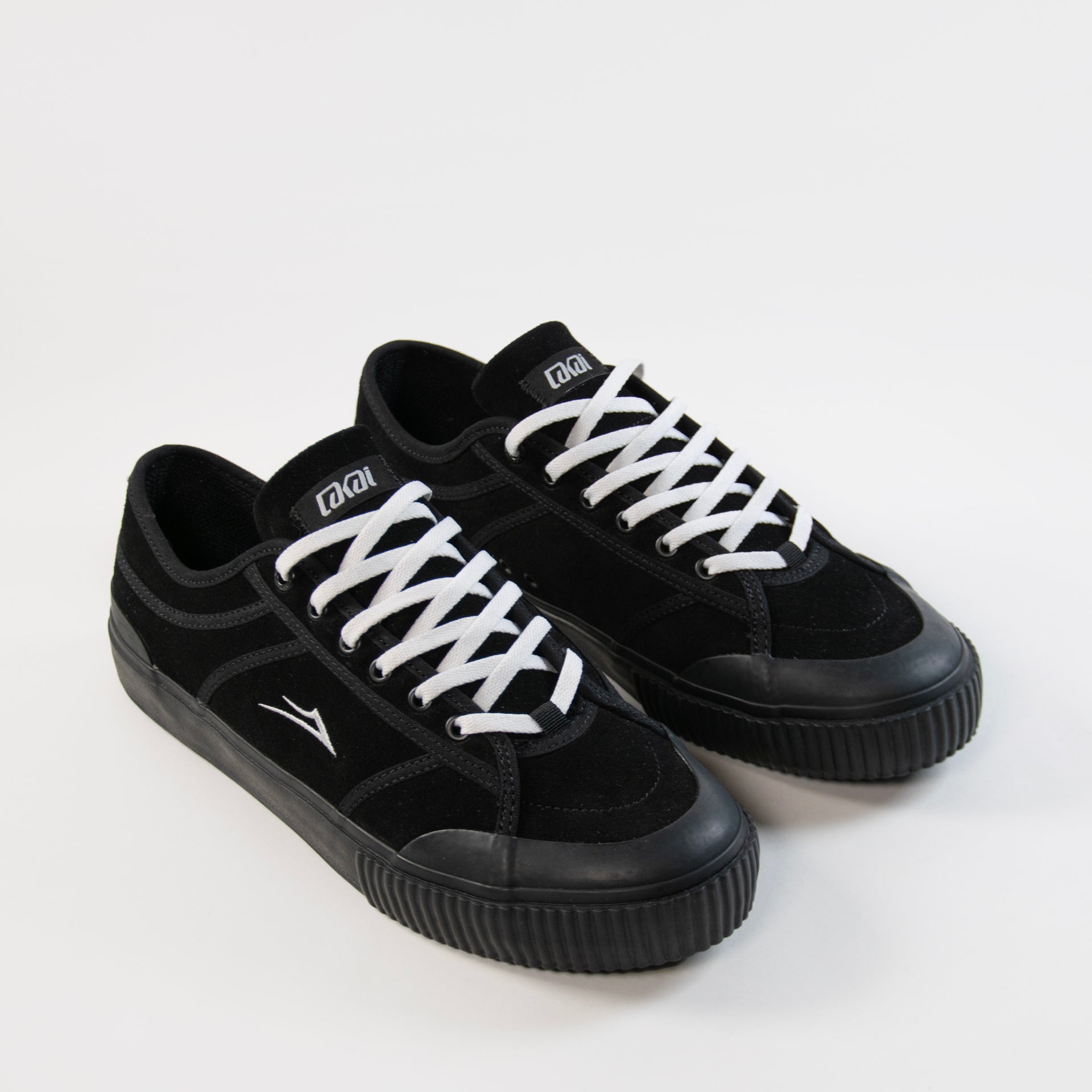 Lakai Conrad Skate Shoes - Black/Black, available at Prime Delux Store, Plymouth, Devon, UK.