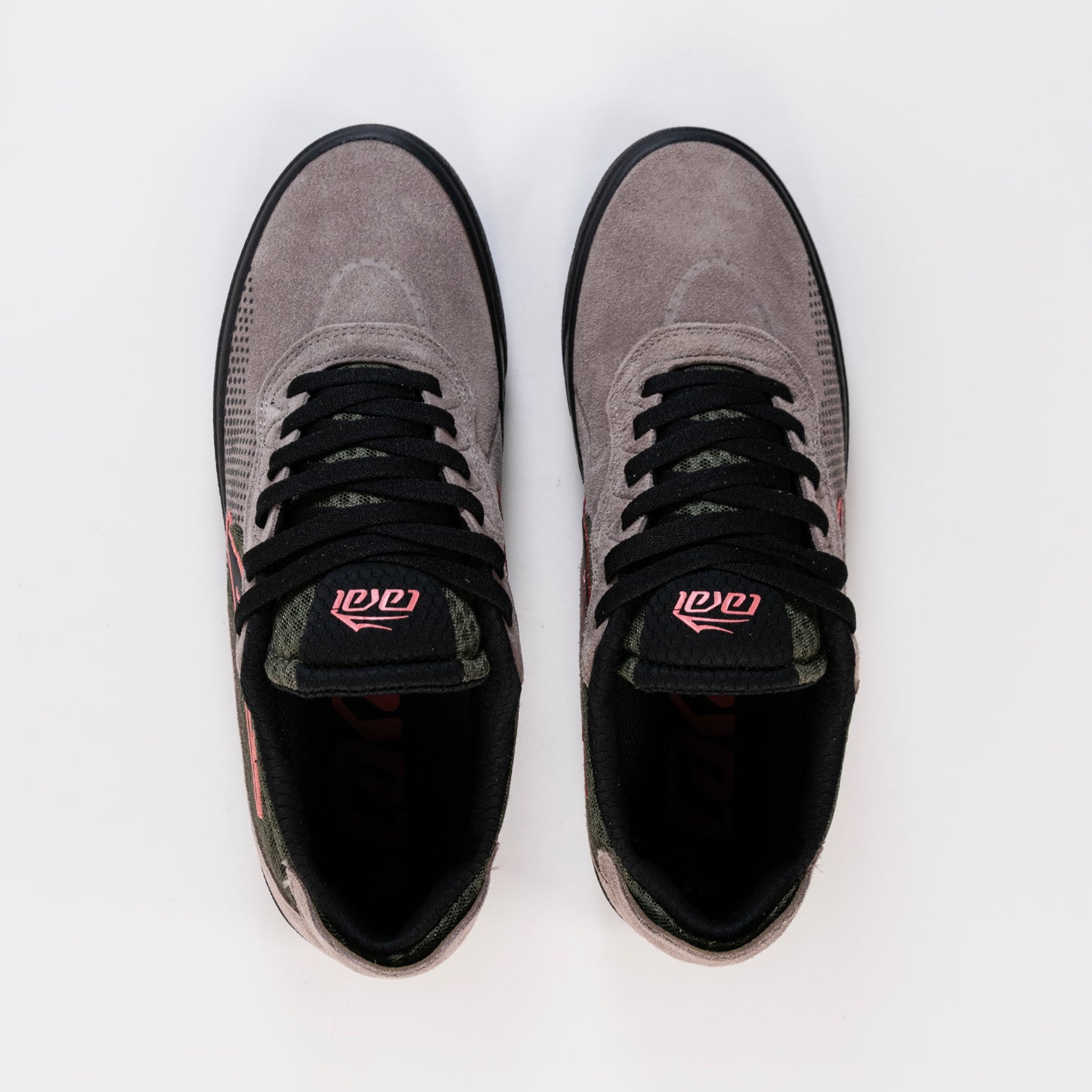 Lakai Essex Skate Shoes Black/Olive/Brown, available at Prime Delux Store, Plymouth, Devon, UK.