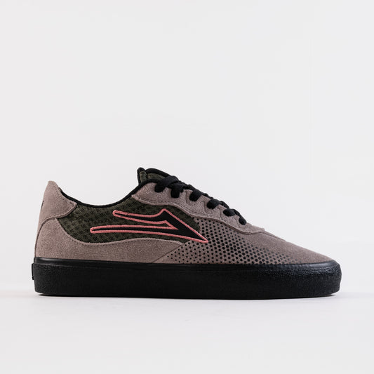 Lakai Essex Skate Shoes Black/Olive/Brown, available at Prime Delux Store, Plymouth, Devon, UK.