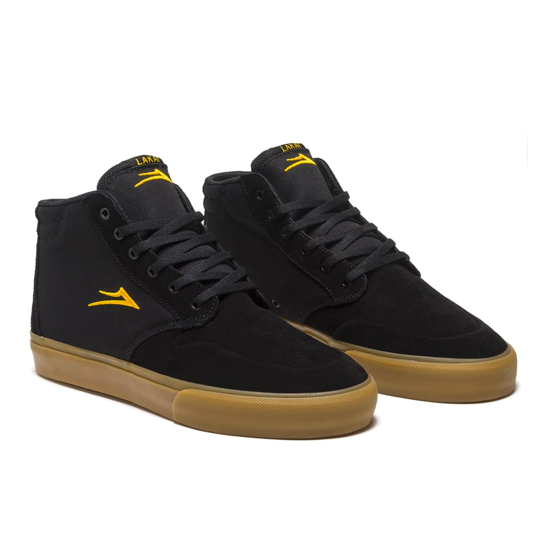 Lakai Riley 3 High - Black/ Gum - Prime Delux Store