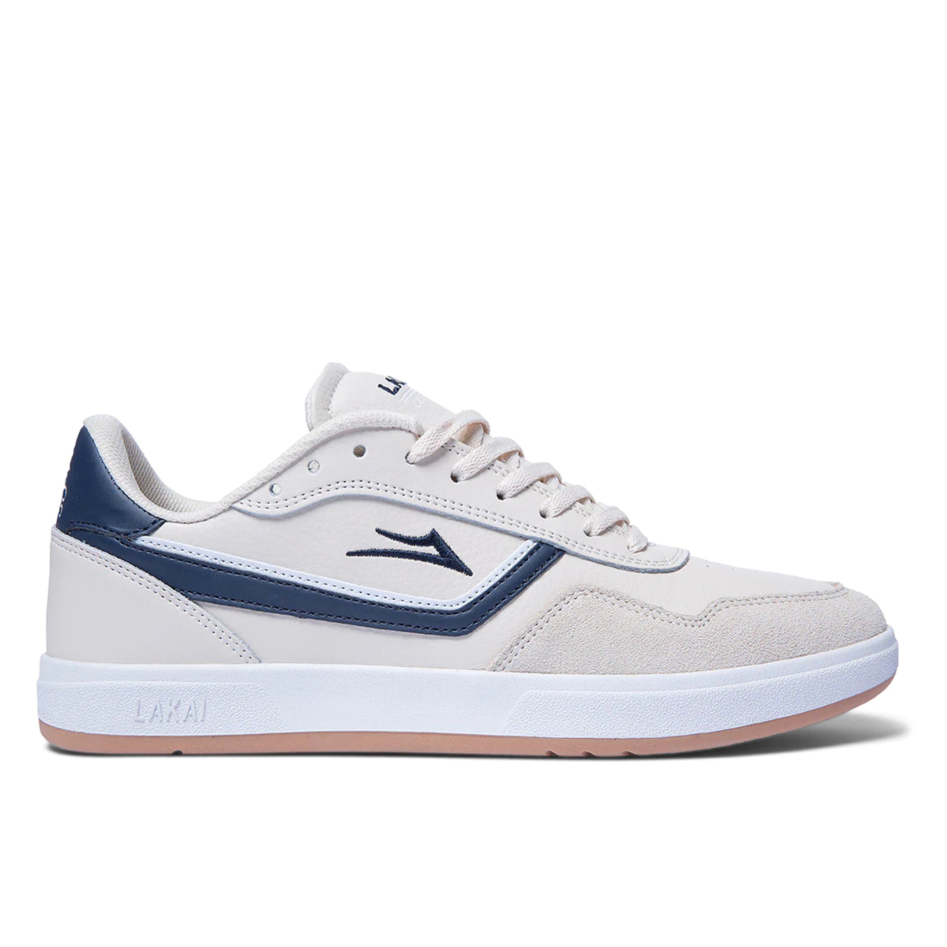 Lakai Terrace Skate Shoes - Cream/ Navy - Prime Delux Store