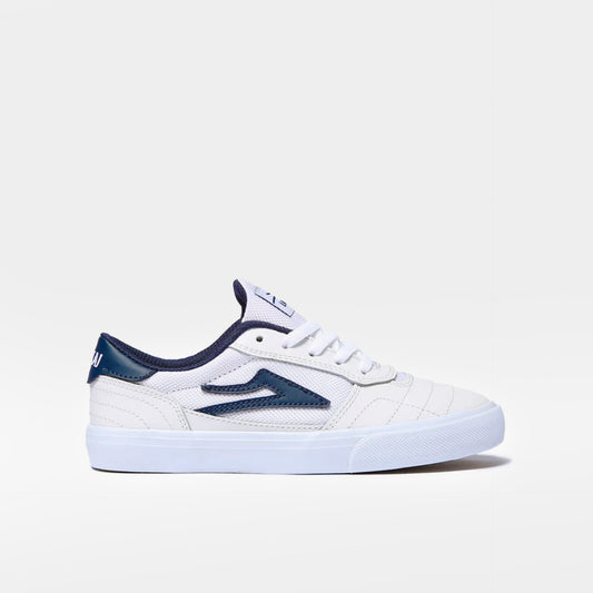 Lakai Cambridge Kids Shoe - White / Navy - Prime Delux Store