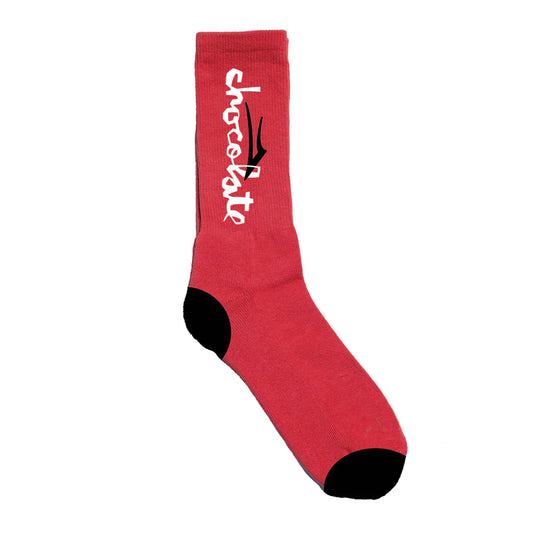 Lakai x Chocolate - Chunk Logo Socks - Red - Prime Delux Store