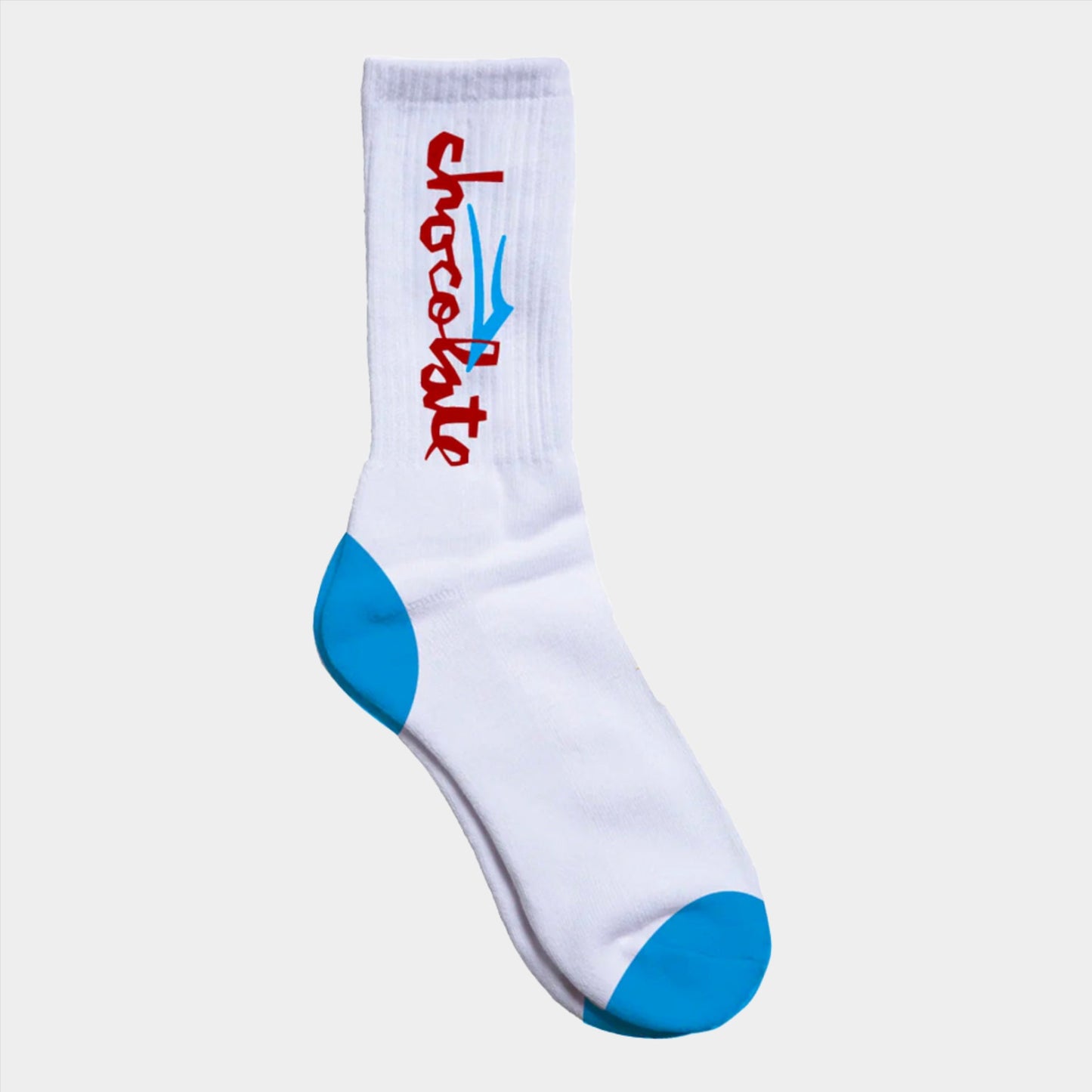 Lakai x Chocolate - Chunk Logo Socks - White - Prime Delux Store