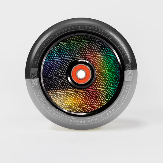 MFX Corrupt Core 120mm Wheels - Black/ Grey - Prime Delux Store