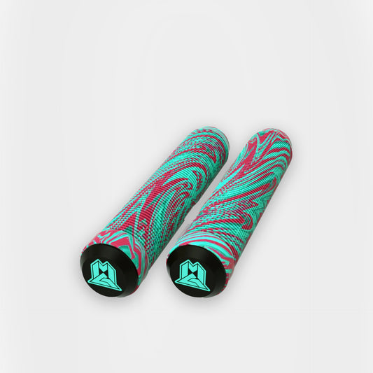 MGP 180mm Grind Grips - Swirls - Teal/ Red - Prime Delux Store