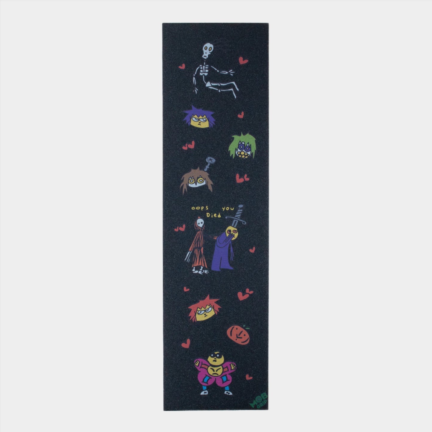 Mob 33 x 9" Franky Villani 2 Griptape Sheet - Black - Prime Delux Store