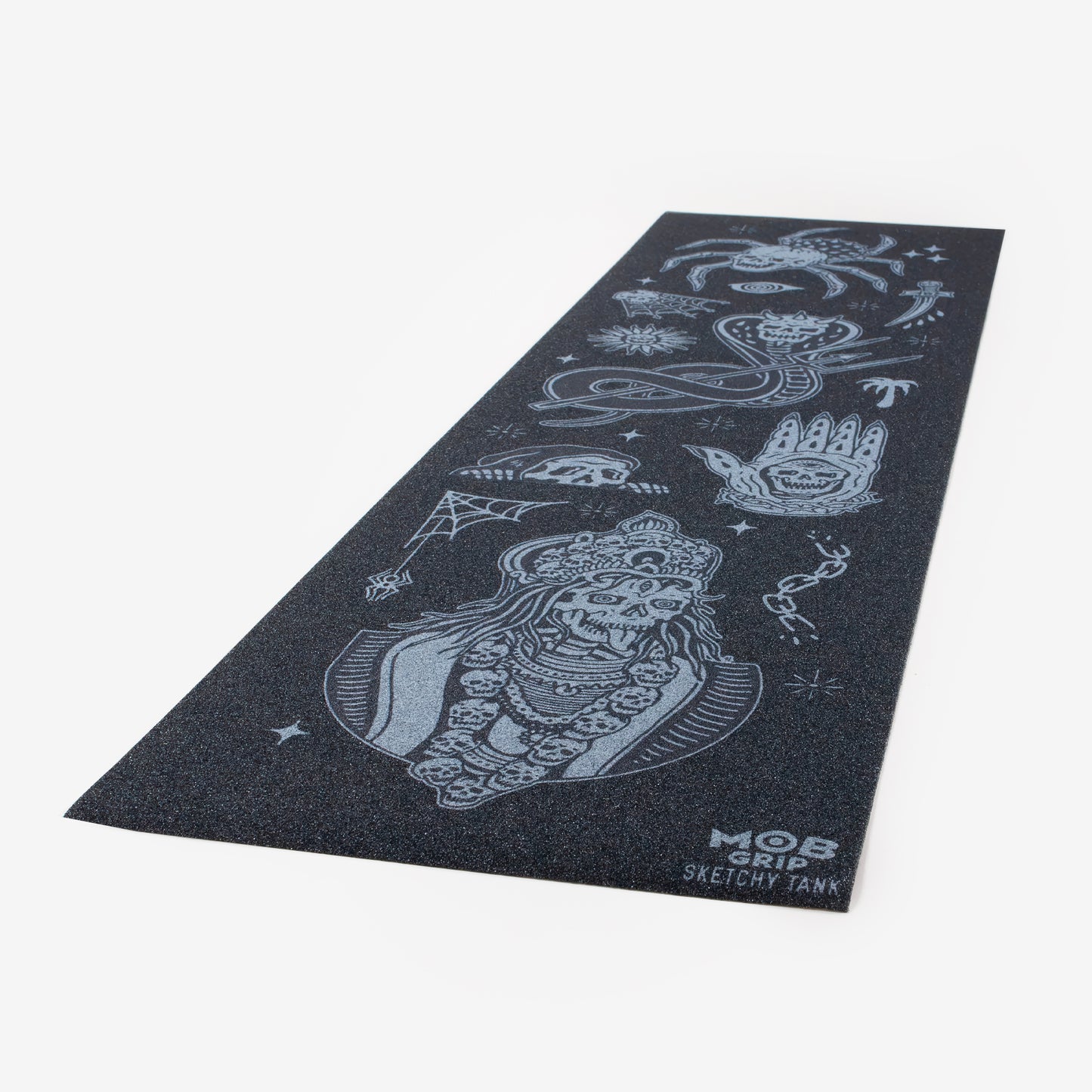 Mob 33 x 9" Trippy Tanks Spider Griptape Sheet - Black - Prime Delux Store