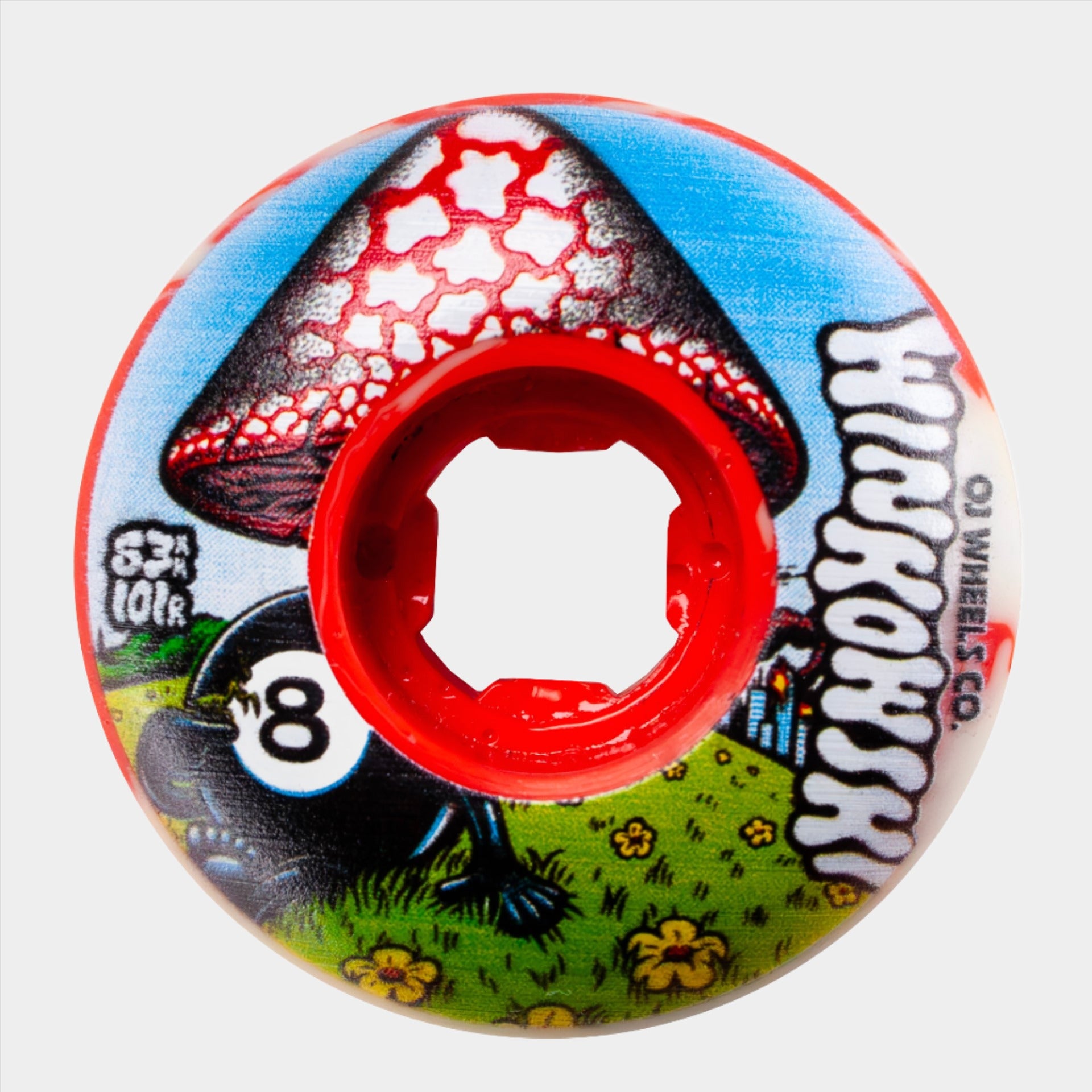 OJ - 53mm - Erick Winkowski Mushroom Elite Wheels - White - Prime Delux Store