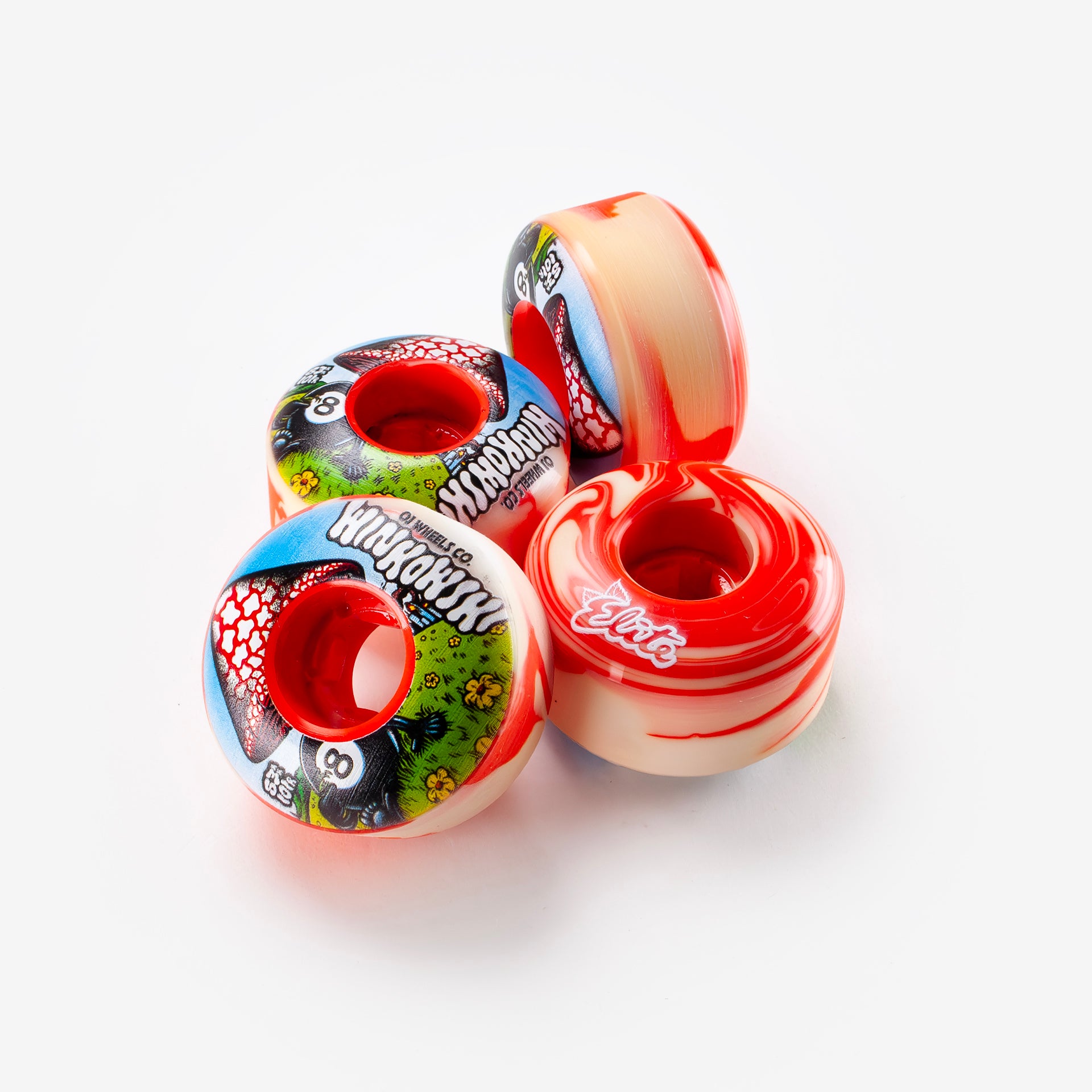 OJ - 53mm - Erick Winkowski Mushroom Elite Wheels - White - Prime Delux Store