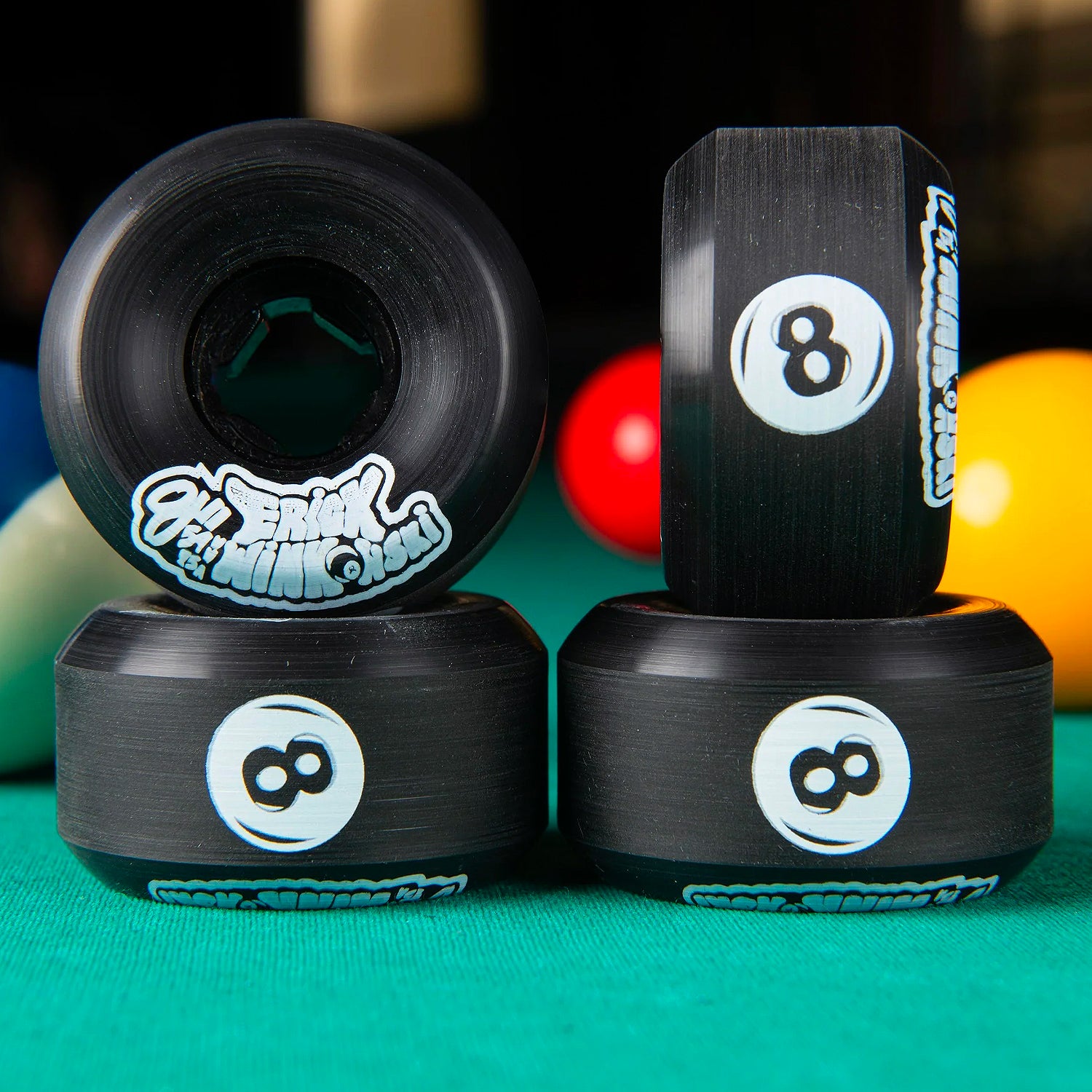 OJ Elite - 54MM - Winkowski Behind The 8Ball Wheels - Black - Prime Delux Store