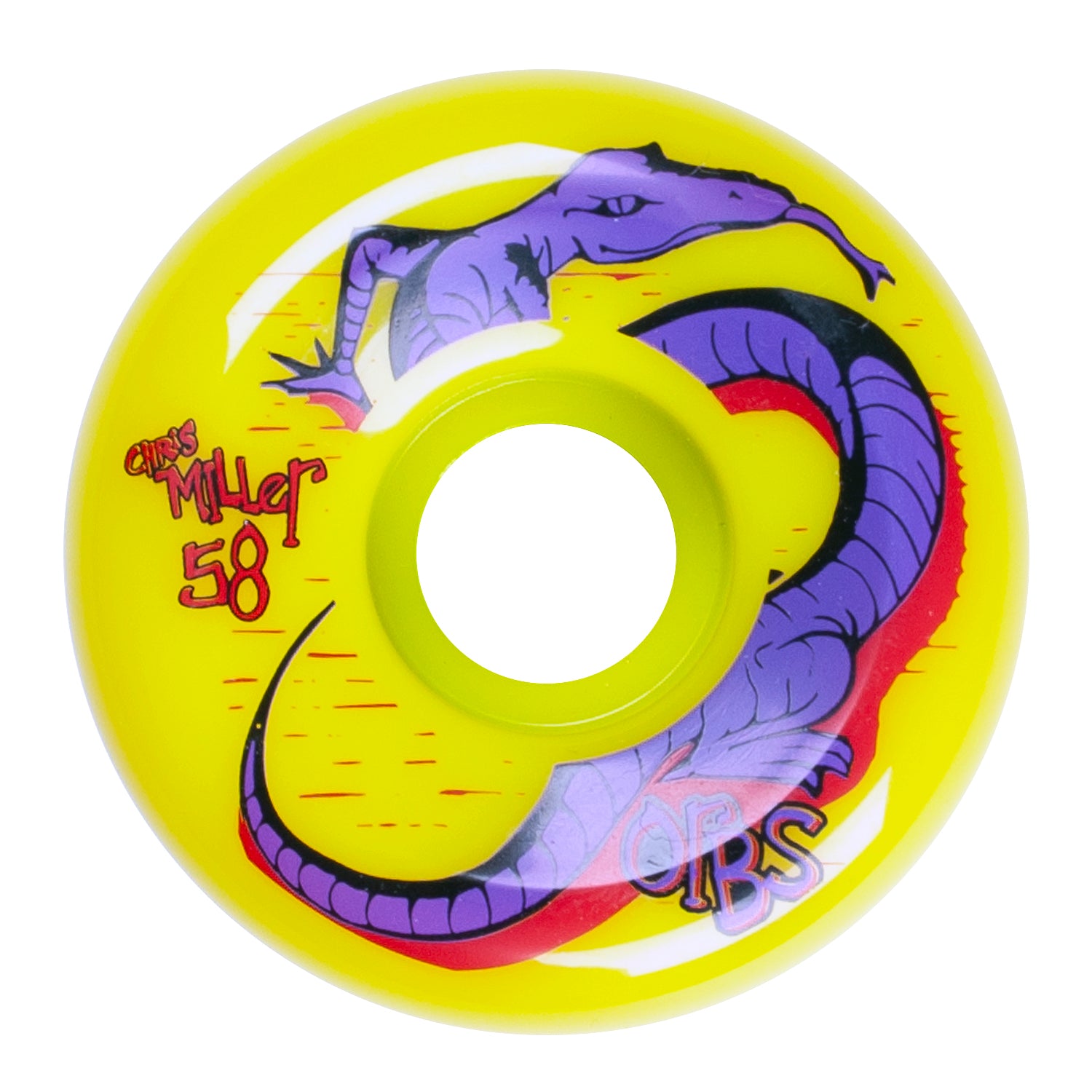 Chris Miller Specters - 58mm - Conical - Neon Yellow - Prime Delux Store