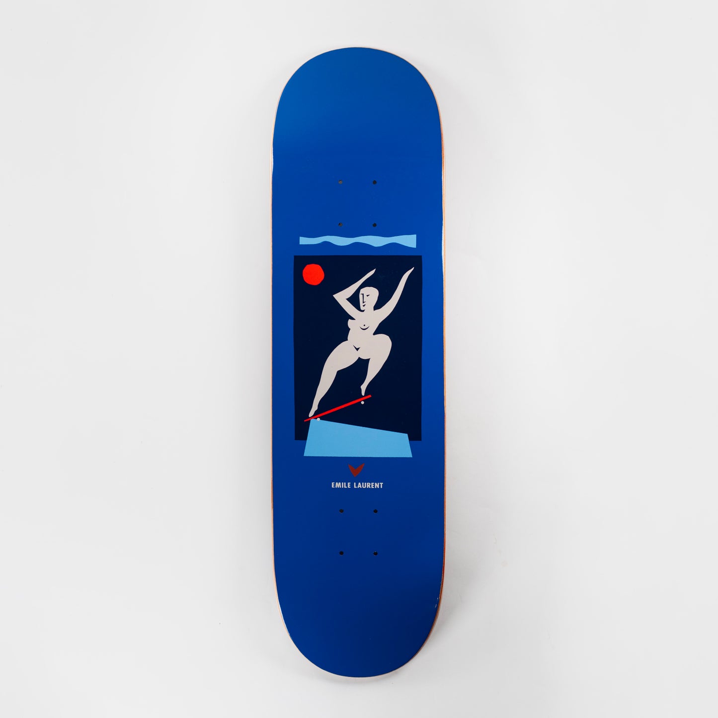 Polar Emile Laurent 8.5" Crooks Deck (Short) - Blue - Prime Delux Store