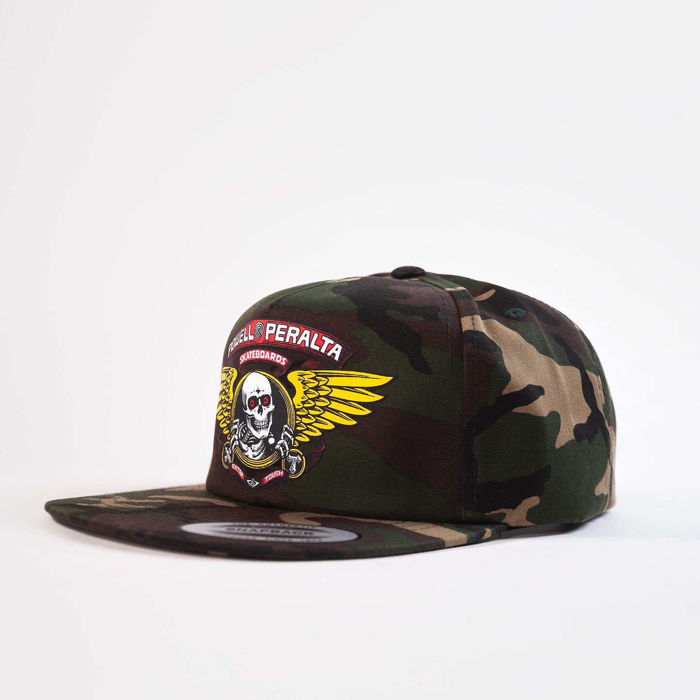 Powell Peralta ™ Winged Ripper Snapback Cap - Camo - Prime Delux Store