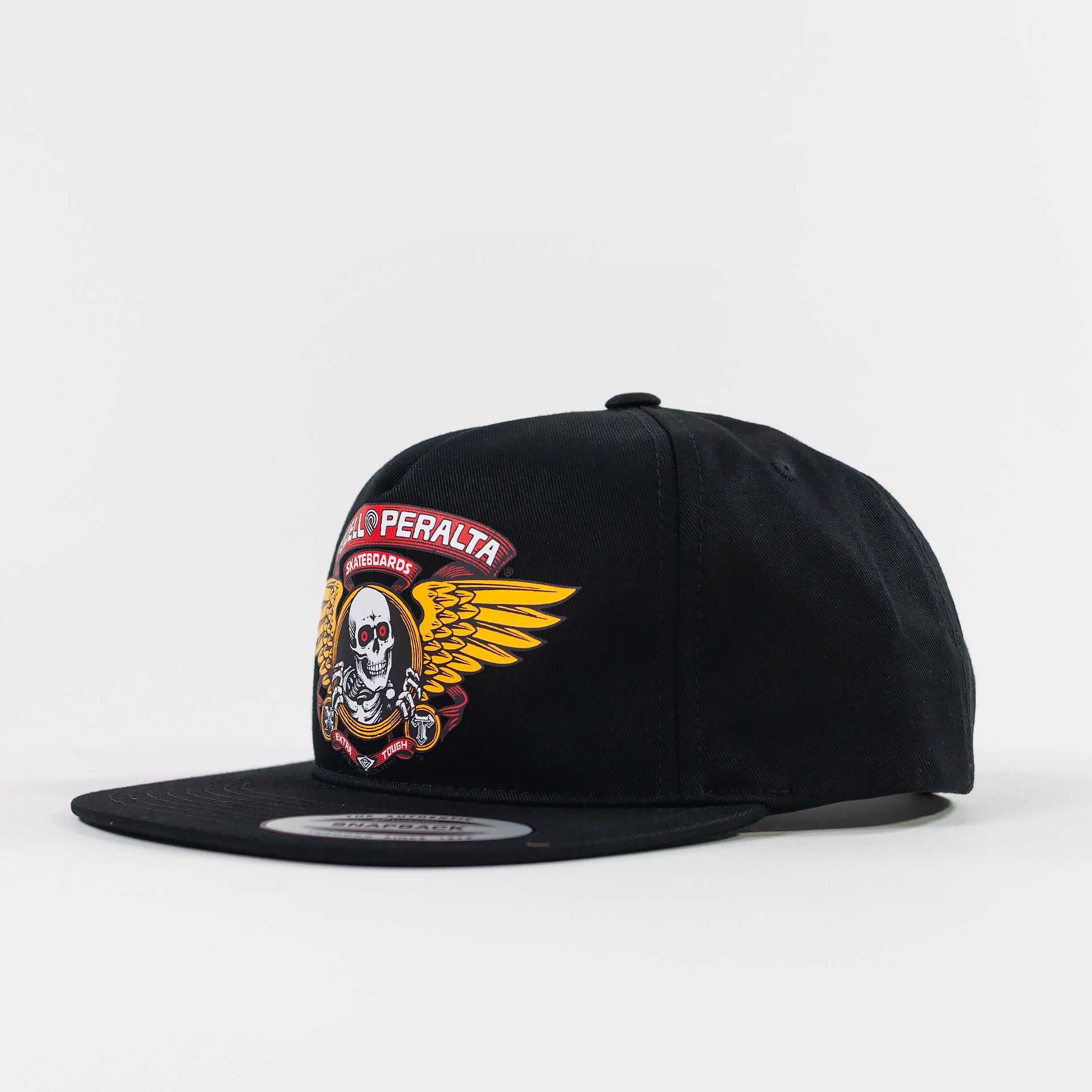 Powell Peralta ™ Winged Ripper Snapback Cap - Black - Prime Delux Store