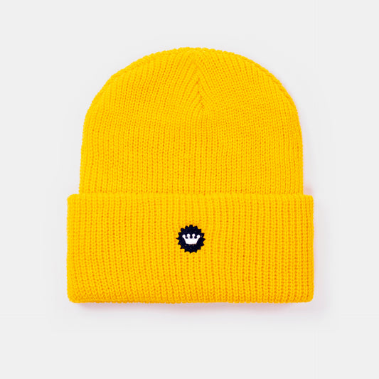 Prime Delux - Icon 2 '90s Fold-Up Beanie - Golden Yellow - Prime Delux Store