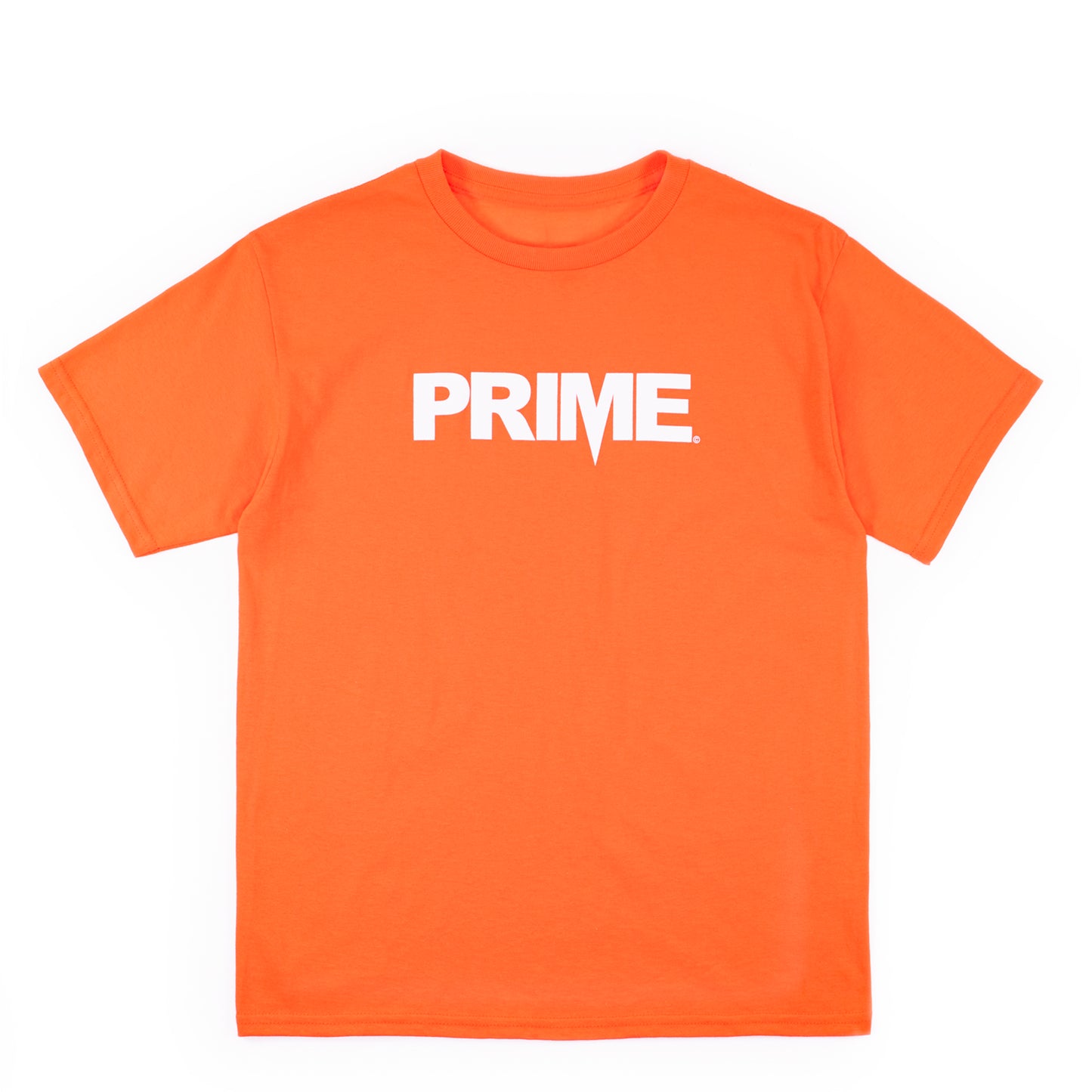 Prime Delux OG Logo Kids T Shirt - Orange / White - Prime Delux Store