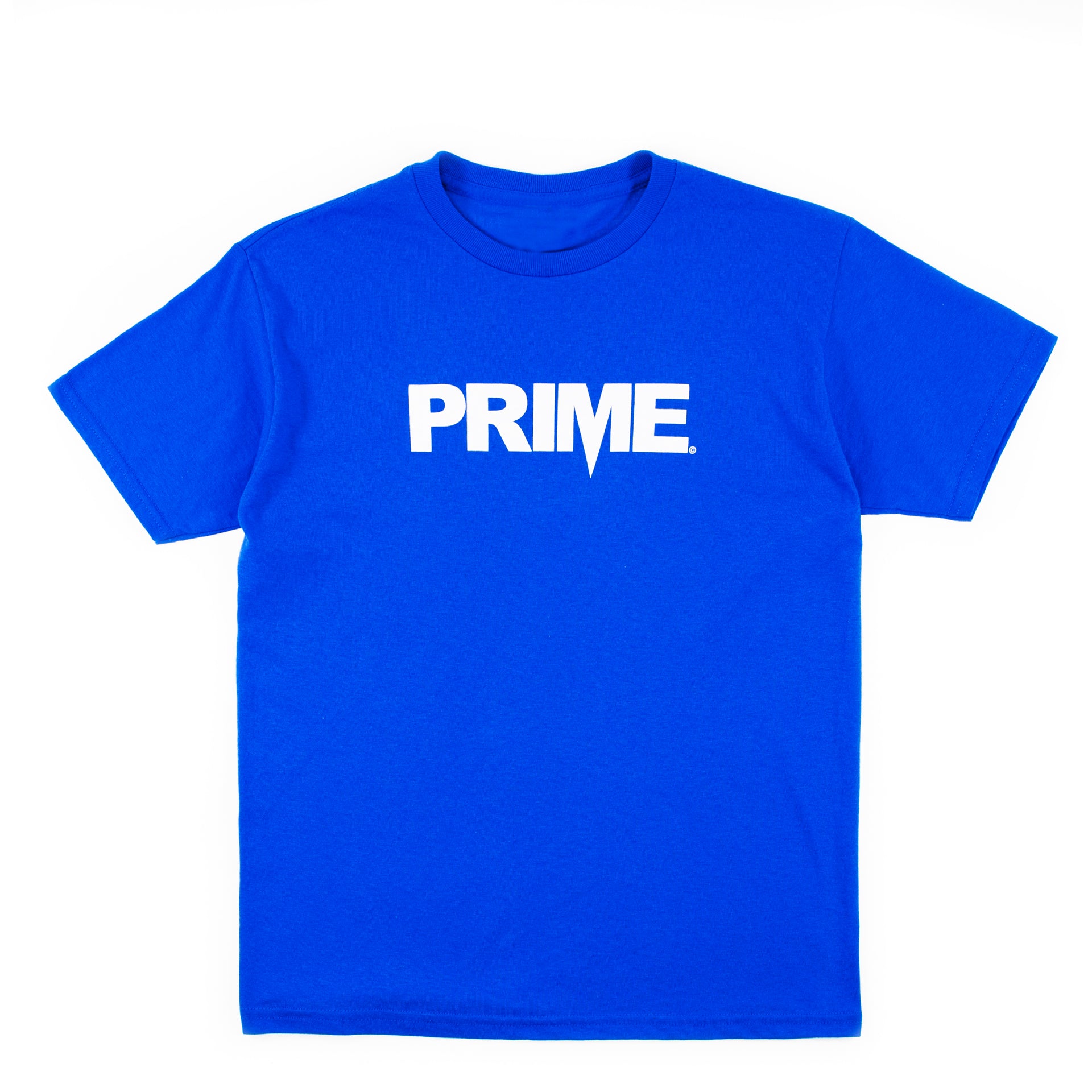 Prime Delux OG Logo Kids T Shirt - Royal Blue / White - Prime Delux Store