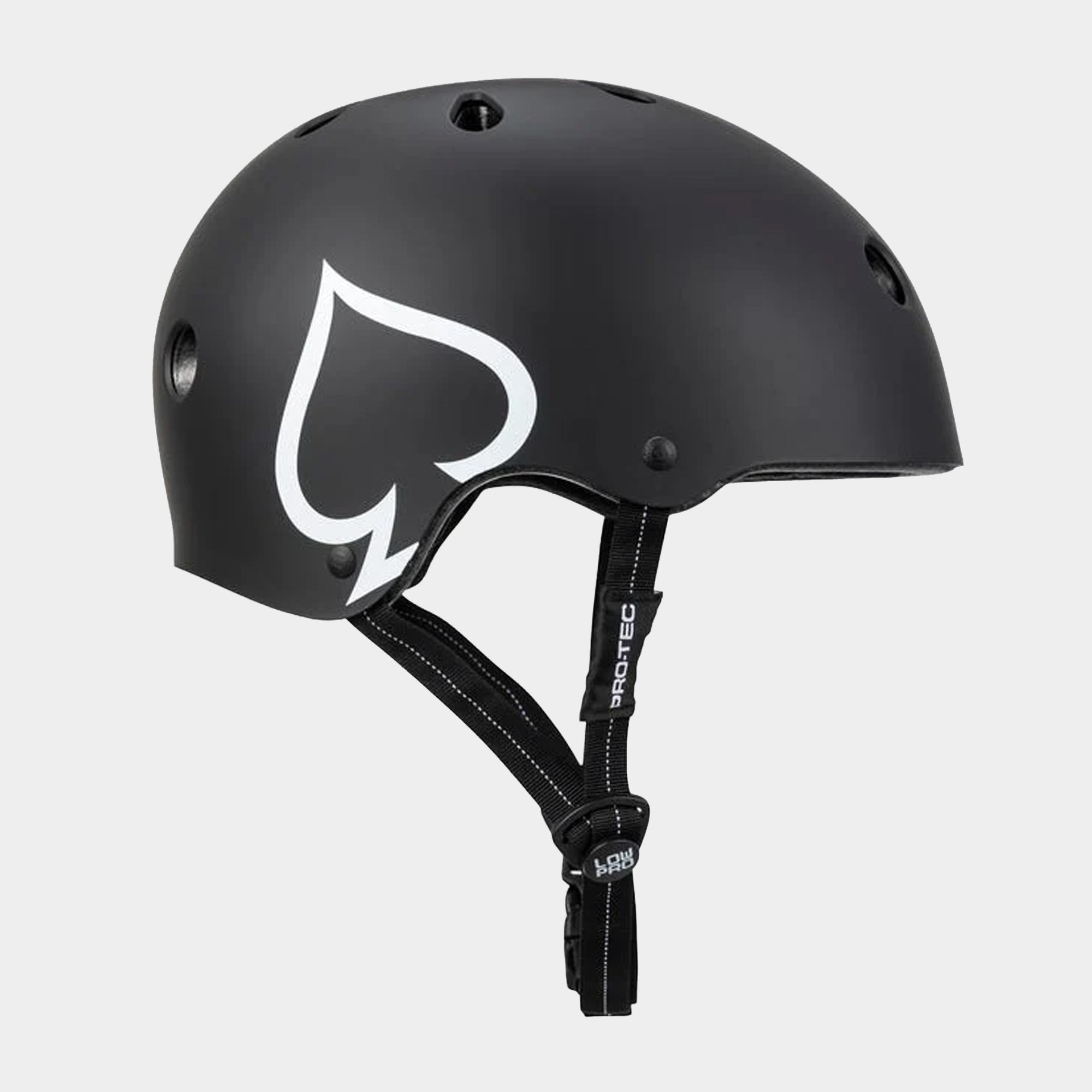 Pro-Tec Low Pro Helmet - Matte Black - Prime Delux Store