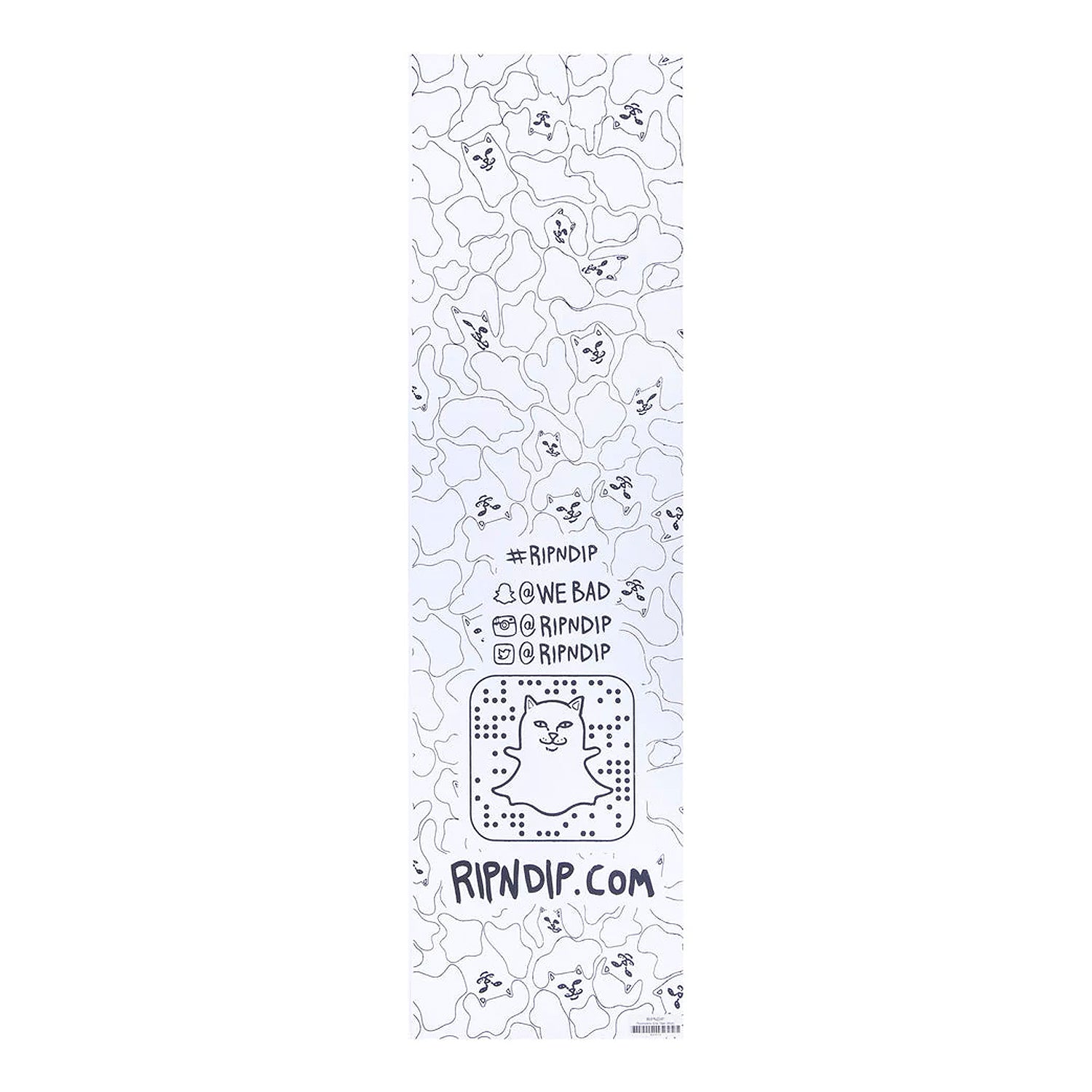 RIPNDIP Fingerboard Completo Lord Nermal Mini Skate Colour White - Foto 11