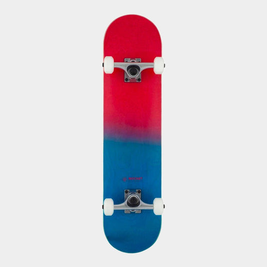 Rocket - 7.5" - Double Dipped Complete Skateboard - Blue / Red - Prime Delux Store