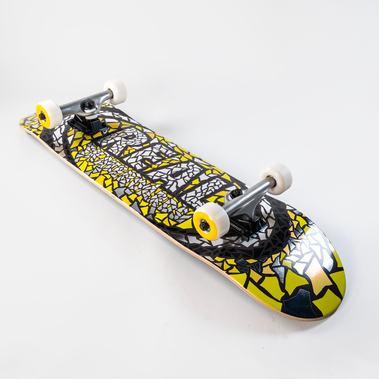 Real - 8" - Mosaic Series Complete Skateboard - Yellow - Prime Delux Store