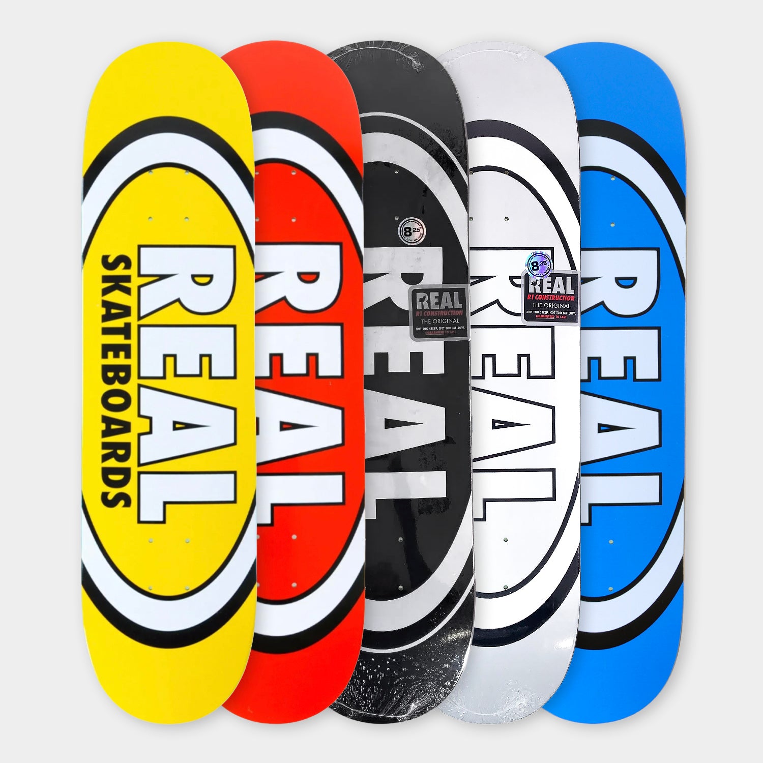 Real - Team Classic Oval Deck - Prime Delux Store