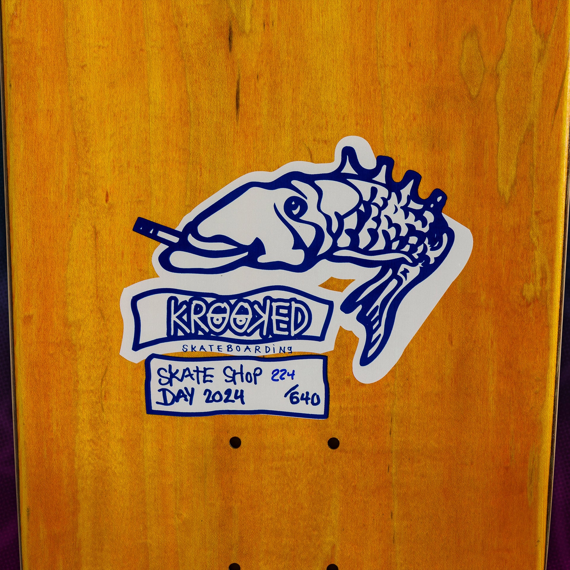 Krooked - 9.85" - V2 (Rare) Gonz Colour Friend SSD24 - Assorted - Prime Delux Store