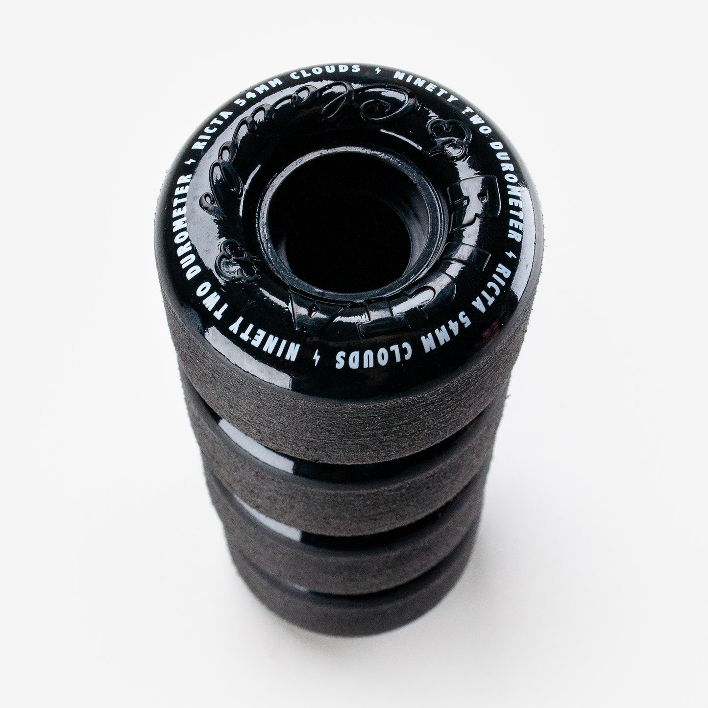 Ricta - 54mm - Clouds 92A Wheels - Black/ Black - Prime Delux Store