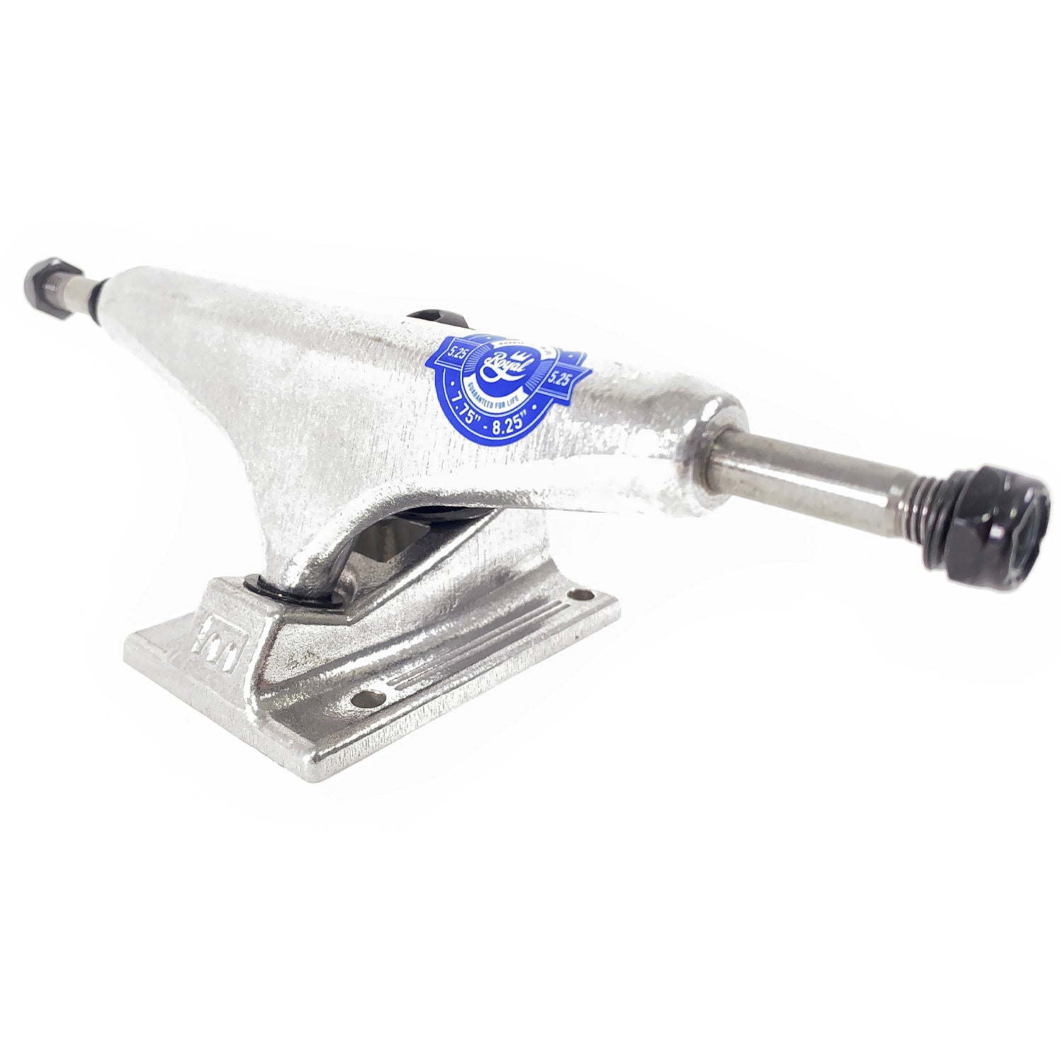 Royal Skateboard Truck with Inverted Kingpin 149 (8.5") - Raw Silver (Sold as a pair) - Prime Delux Store