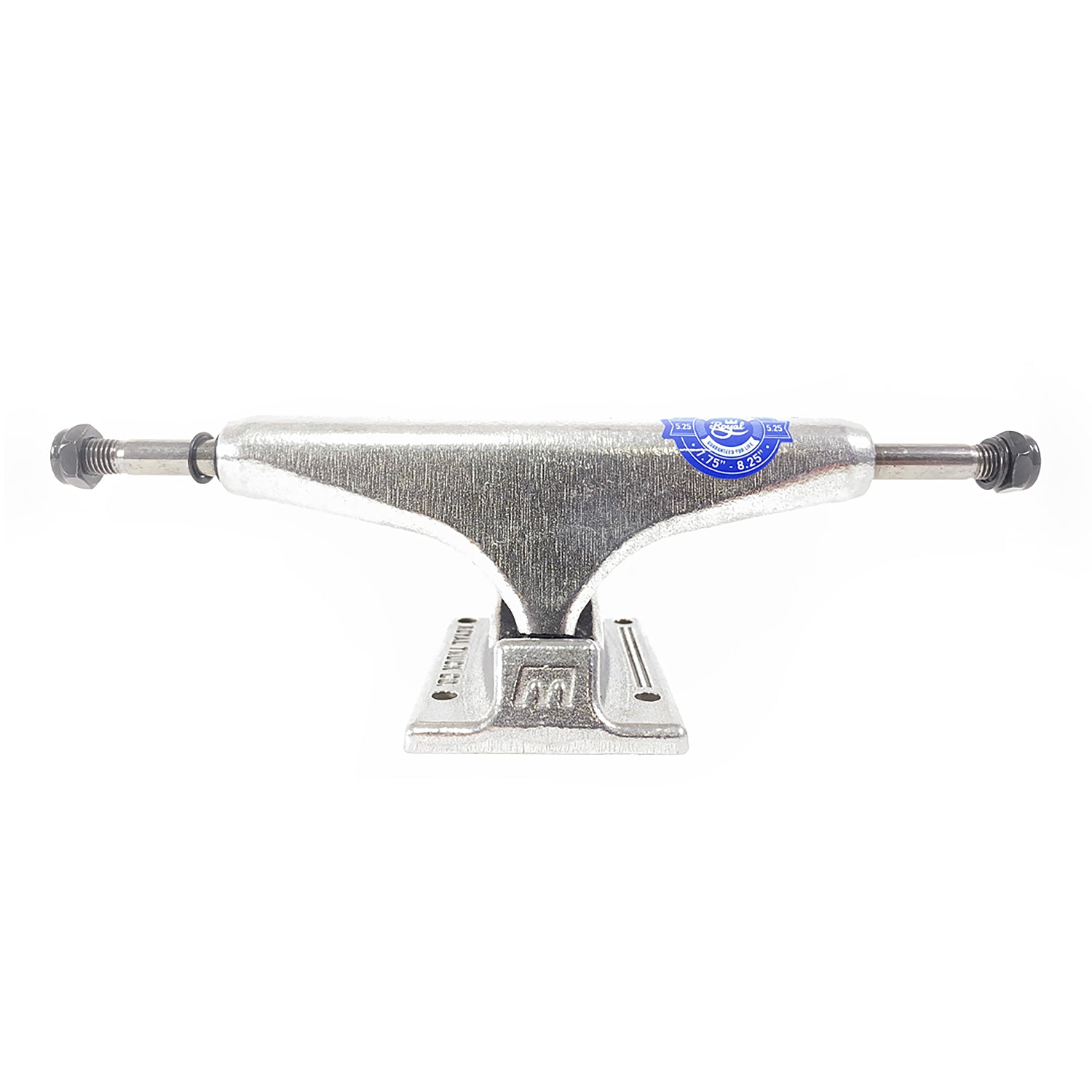 Royal Skateboard Truck with Inverted Kingpin 149 (8.5") - Raw Silver (Sold as a pair) - Prime Delux Store