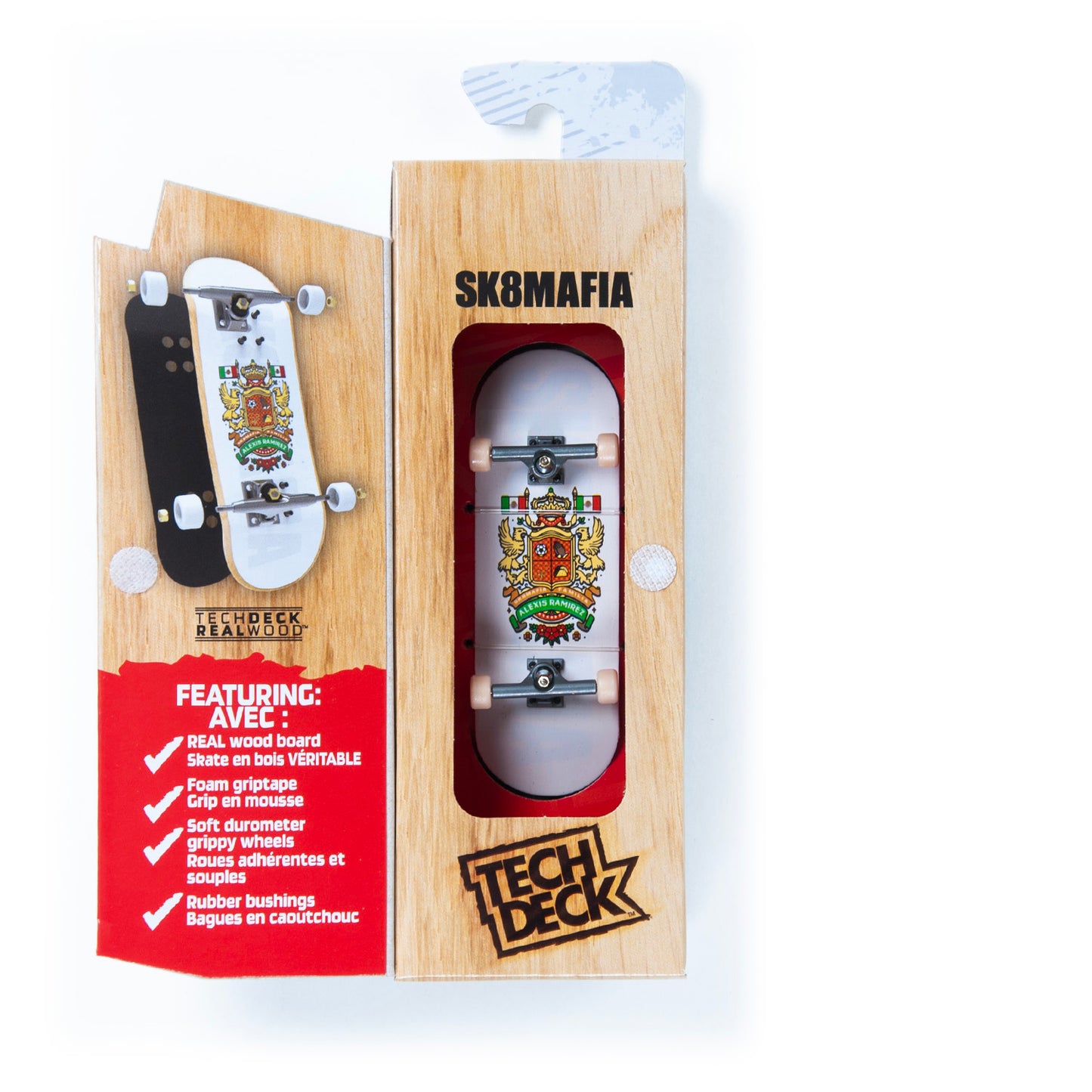 SK8 Mafia - Ramirez Crest Performance Wood Tech Deck Fingerboard - 96mm - Prime Delux Store