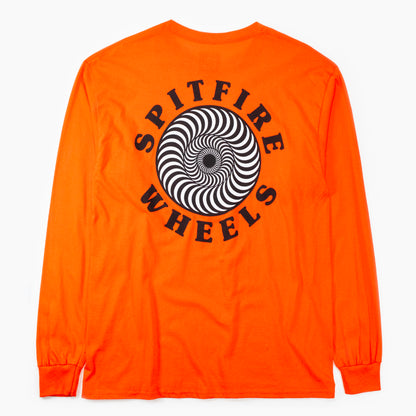 Spitfire OG Classic Fill Long Sleeve T shirt - Orange/ Black/ White - Prime Delux Store