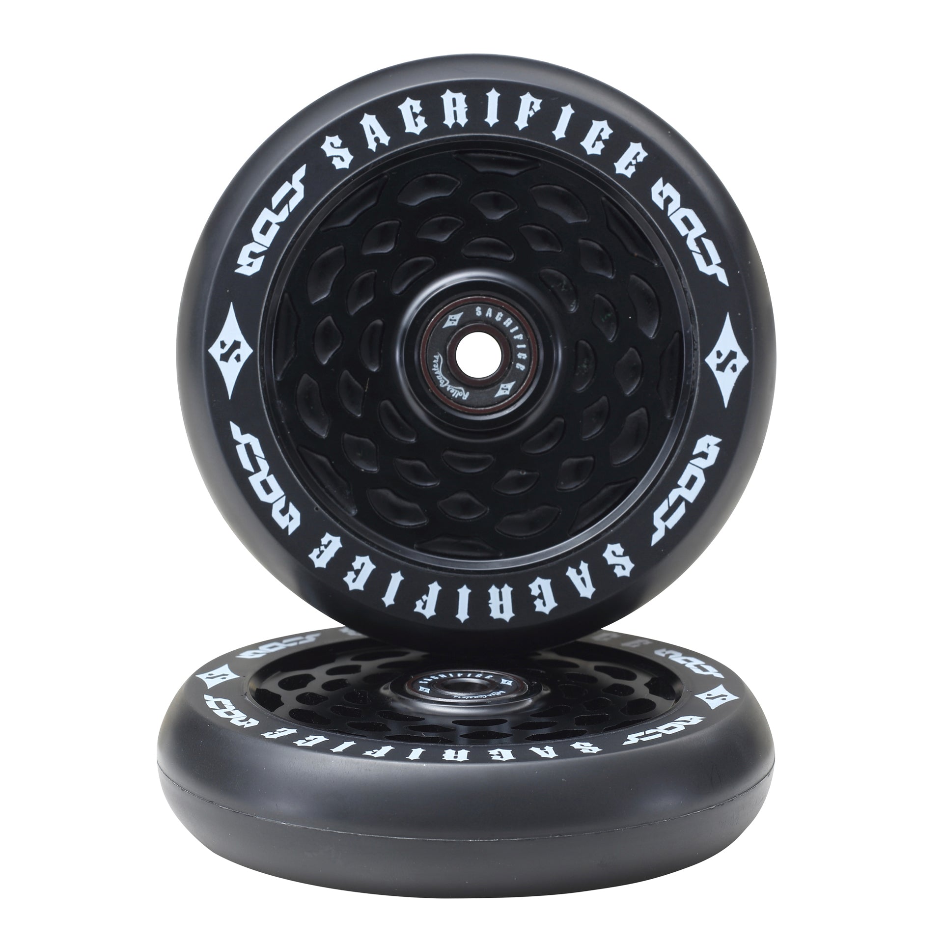 Sacrifice Spy Peephole Wheels 110mm - Black/ Black (x 2 / Sold as a pair) - Prime Delux Store