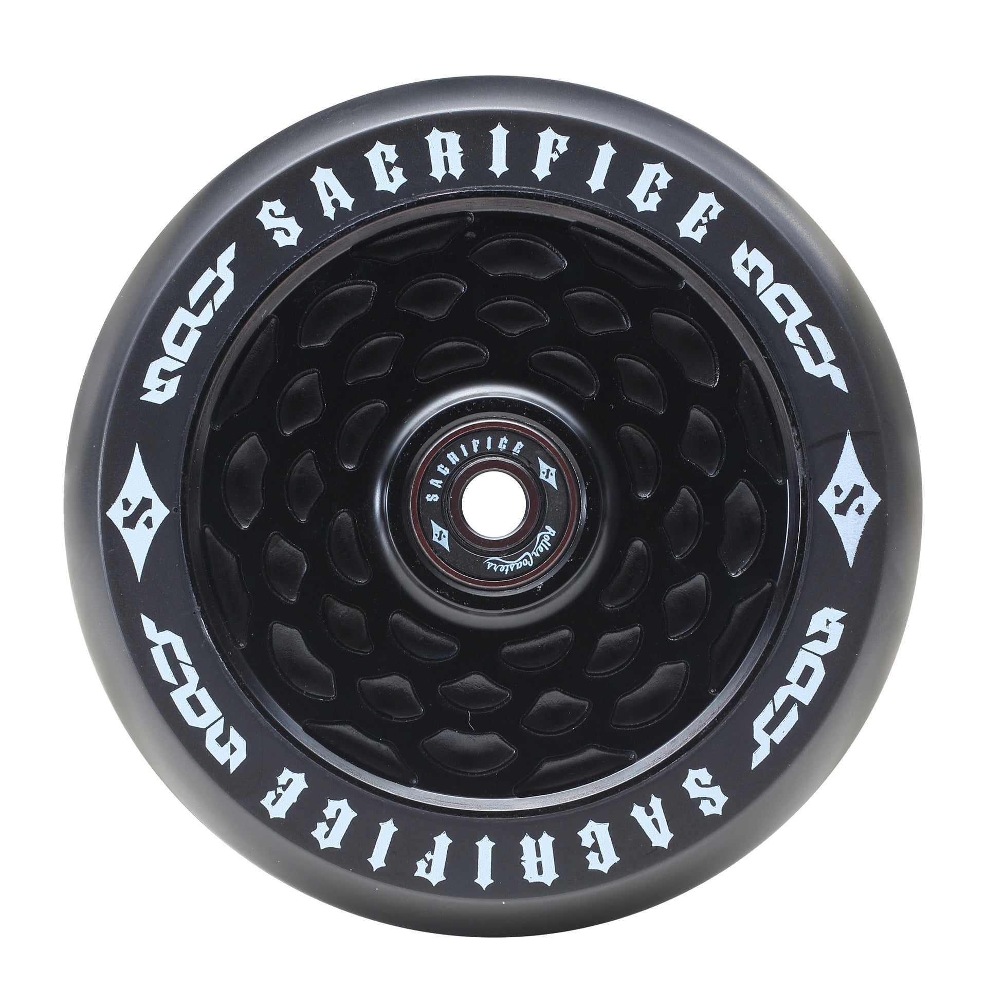Sacrifice Spy Peephole Wheels 110mm - Black/ Black (x 2 / Sold as a pair) - Prime Delux Store