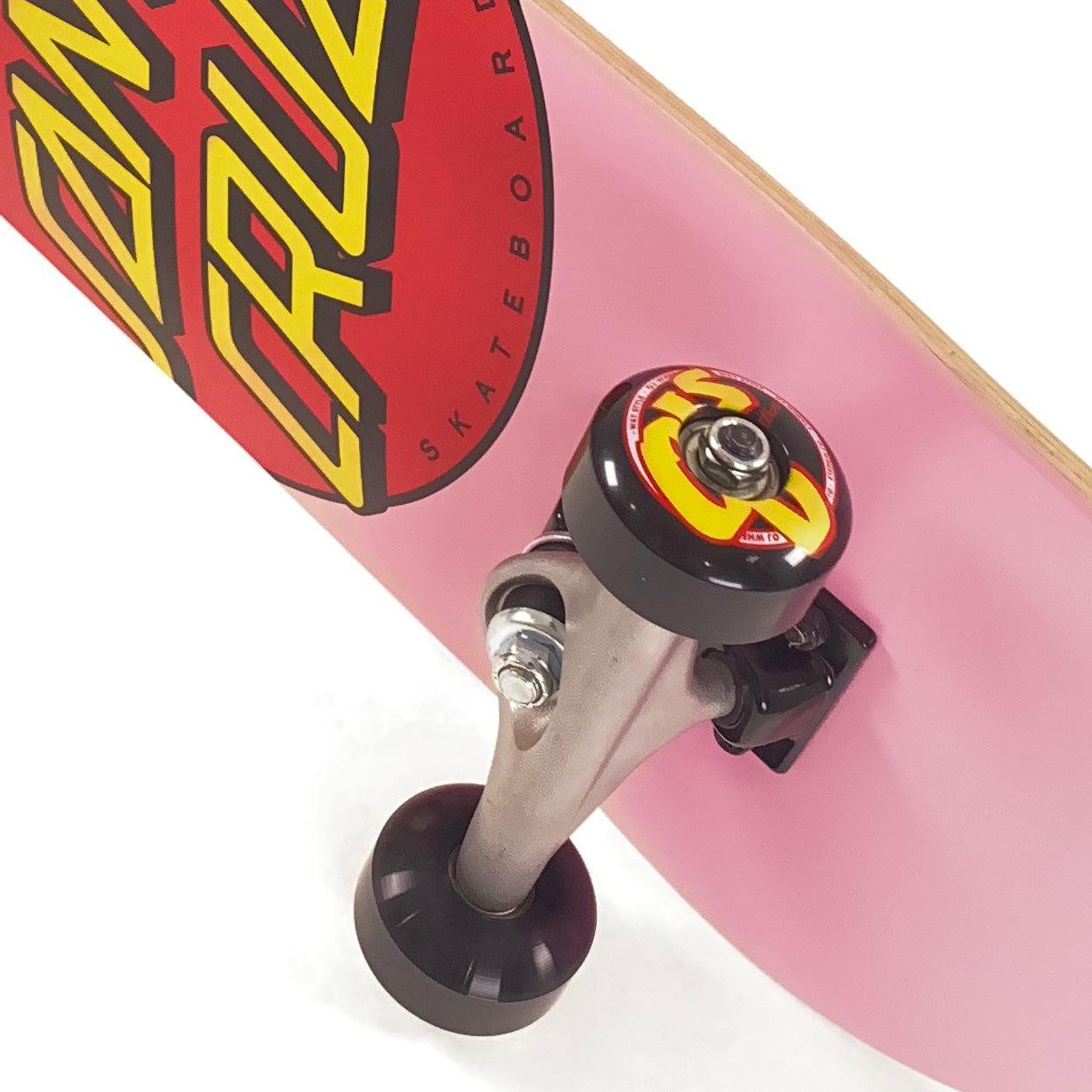 Santa Cruz - 7.50 - Classic Micro Sk8 Dot Complete Skateboard - Pink - Prime Delux Store