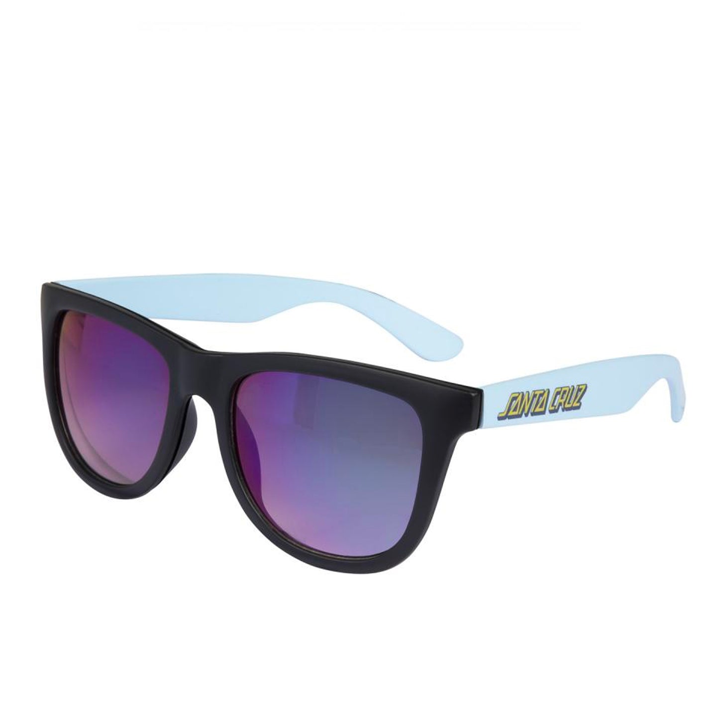 Santa Cruz Inferno Strip Sunglasses - Black / Light Blue - Prime Delux Store