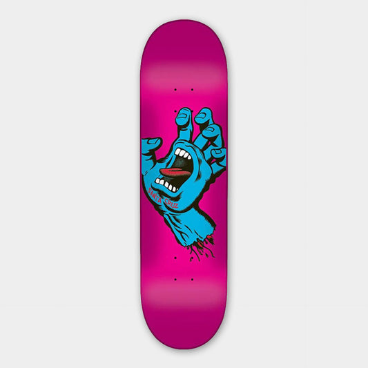 Santa Cruz 7.8" Screaming Hand Deck - Pink