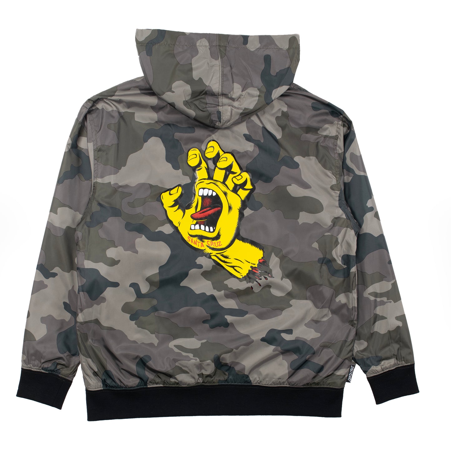 Santa Cruz Youth Screaming Hand Jacket - Camo - Prime Delux Store