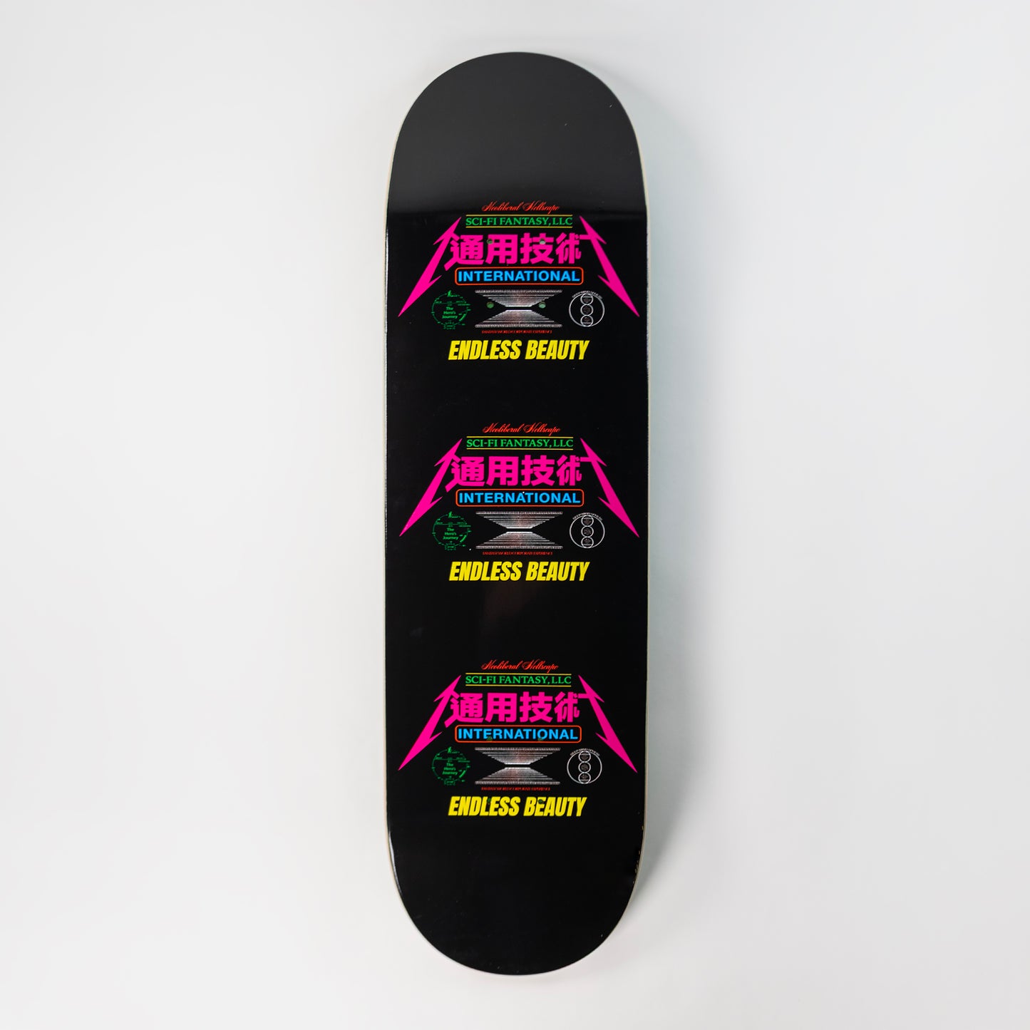 Sci-Fi Fantasy Neoliberal Beauty Deck - Black, available at Prime Delux Store, Plymouth, Devon, UK.