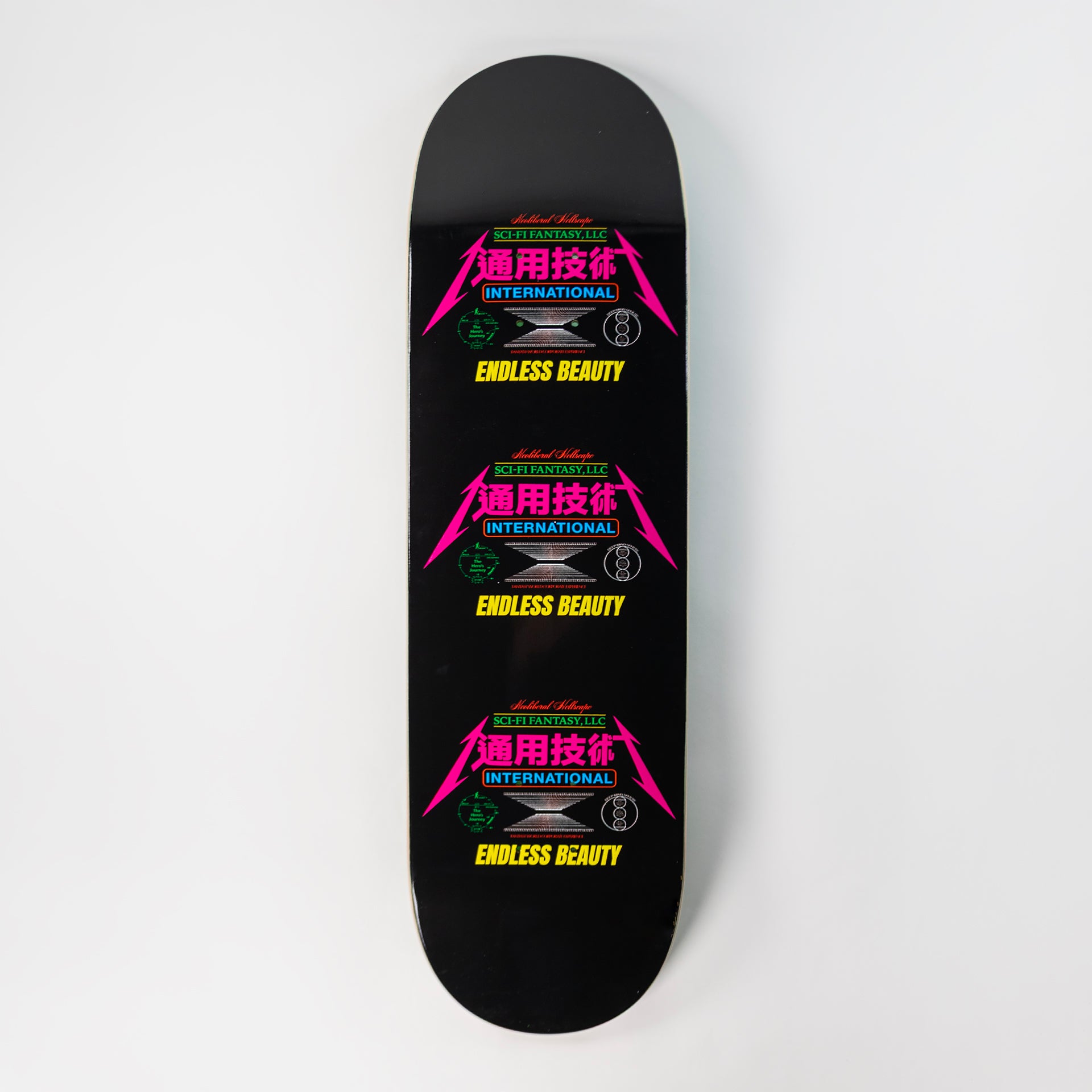 Sci-Fi Fantasy Neoliberal Beauty Deck - Black, available at Prime Delux Store, Plymouth, Devon, UK.