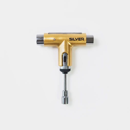 Silver Truck Co Premium Ratchet Skateboard Tool - Gold - Prime Delux Store