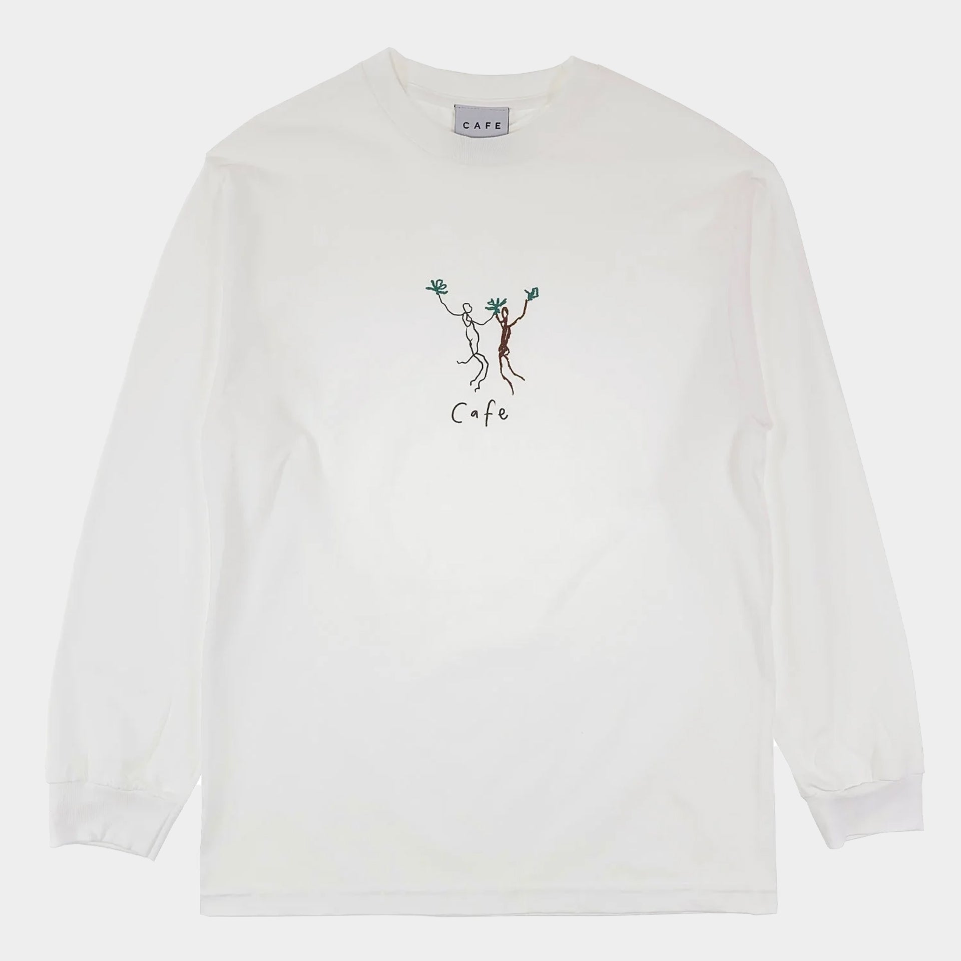Skateboard Cafe - Unity Long Sleeve T Shirt - White - Prime Delux Store