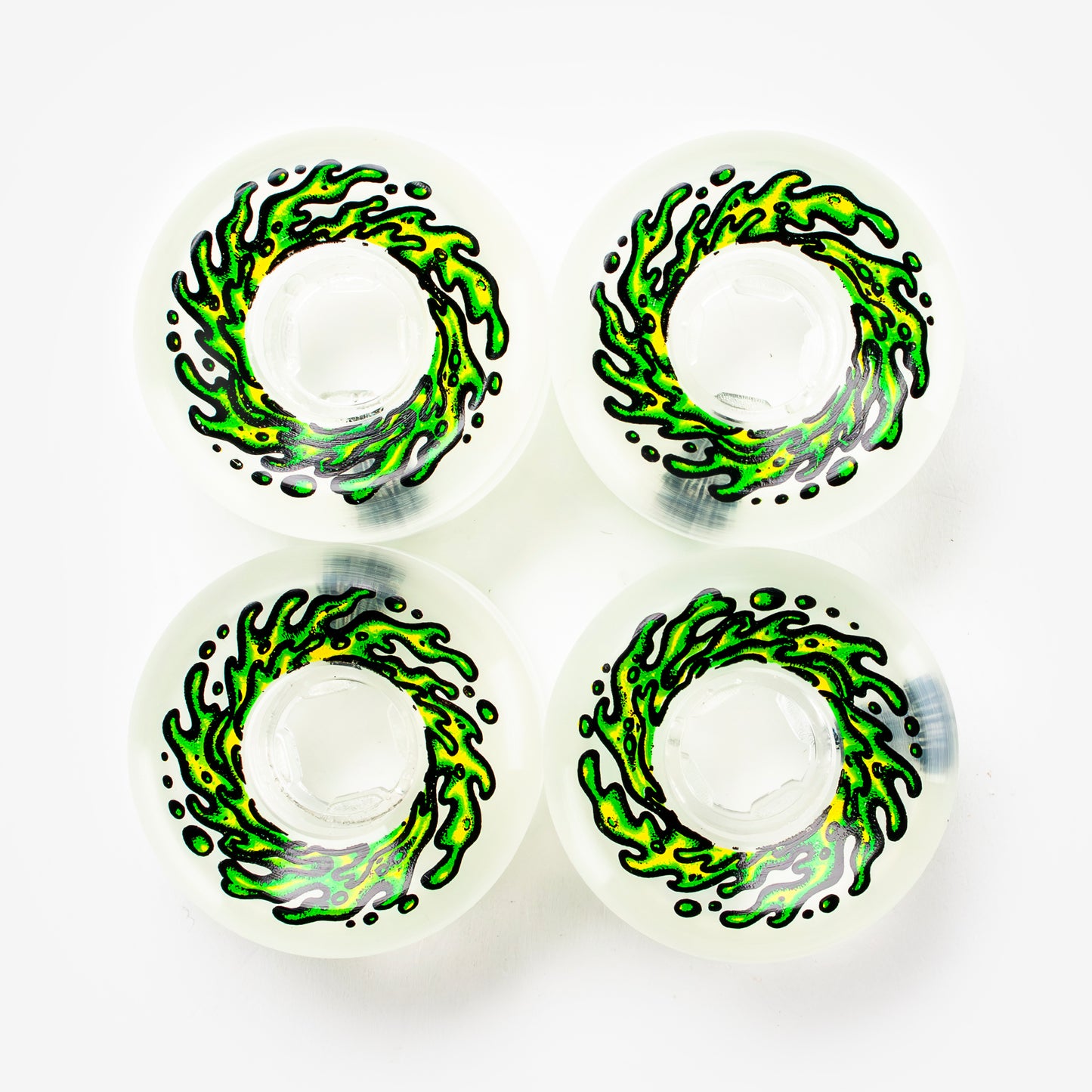 Slime Balls - 53mm - 99a Mirror Vomits Wheels - Clear - Prime Delux Store