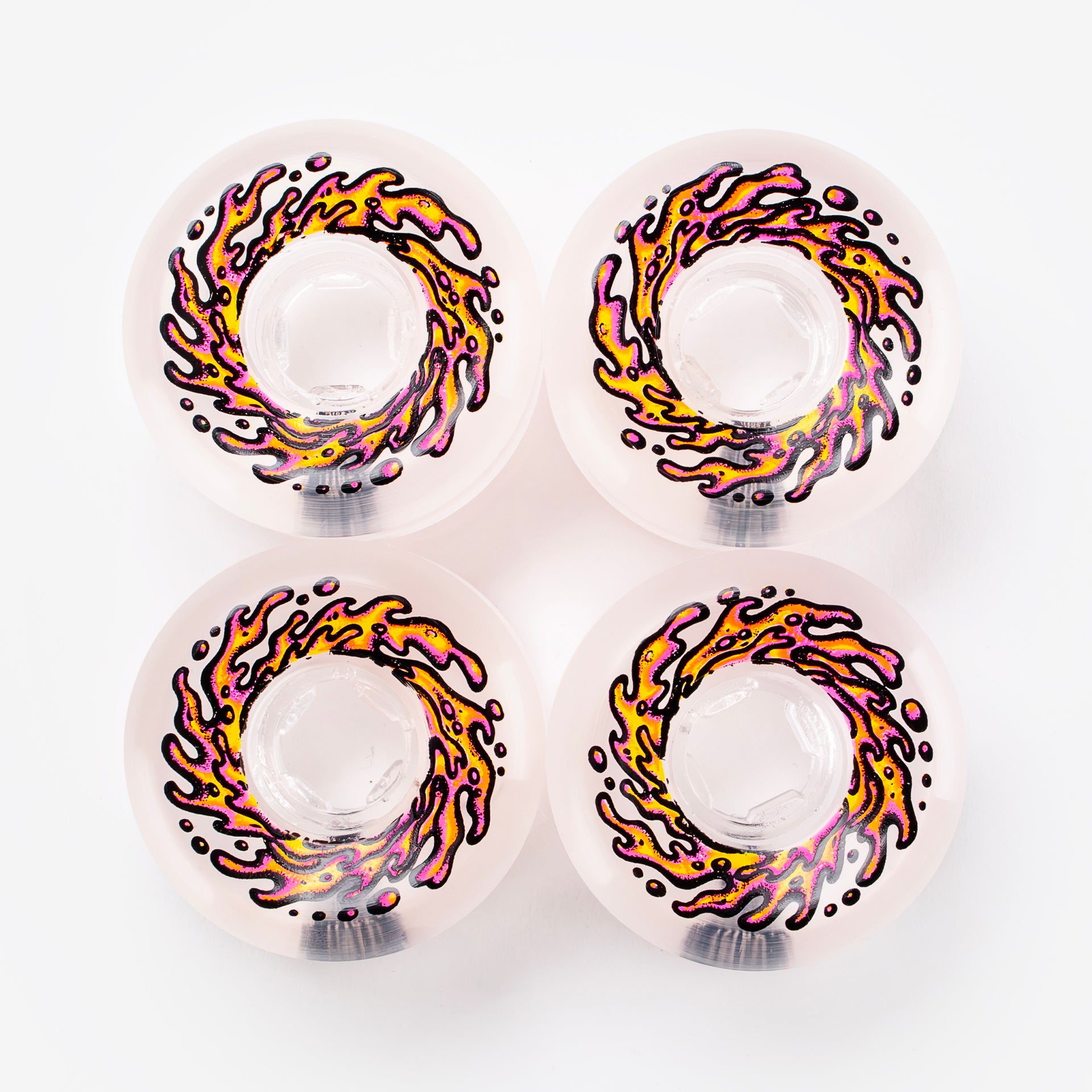 Slime Balls - 54mm - 99a Mirror Vomits Wheels - Clear - Prime Delux Store
