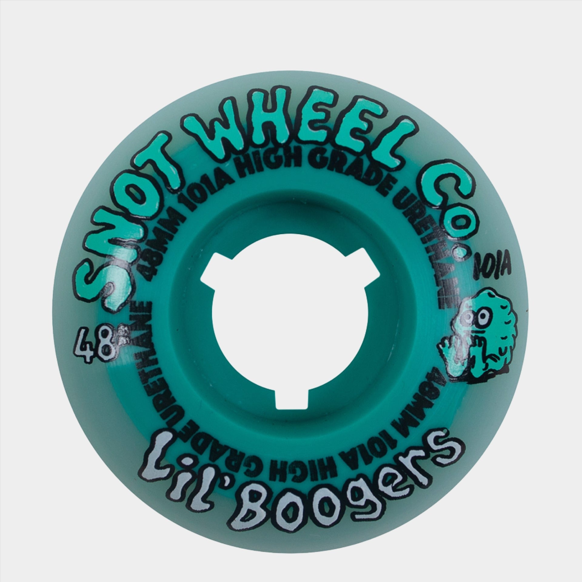 Snot - 48mm - 101a Lil Boogers Wheels - Teal - Prime Delux Store